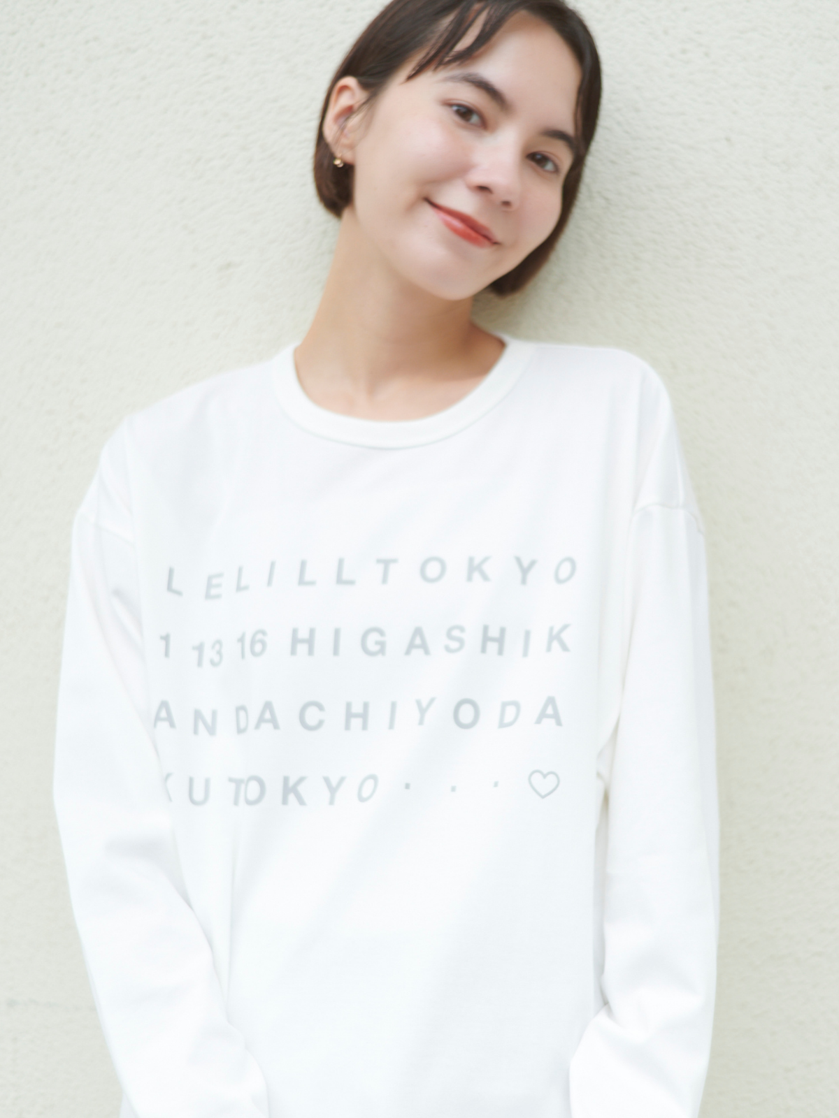 lelill レリル　BASIC L/S プリントT③