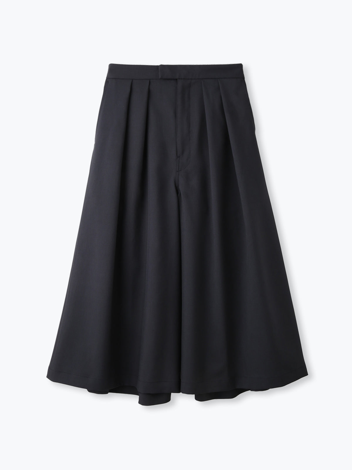 lelill レリル　２タックワイドキュロット