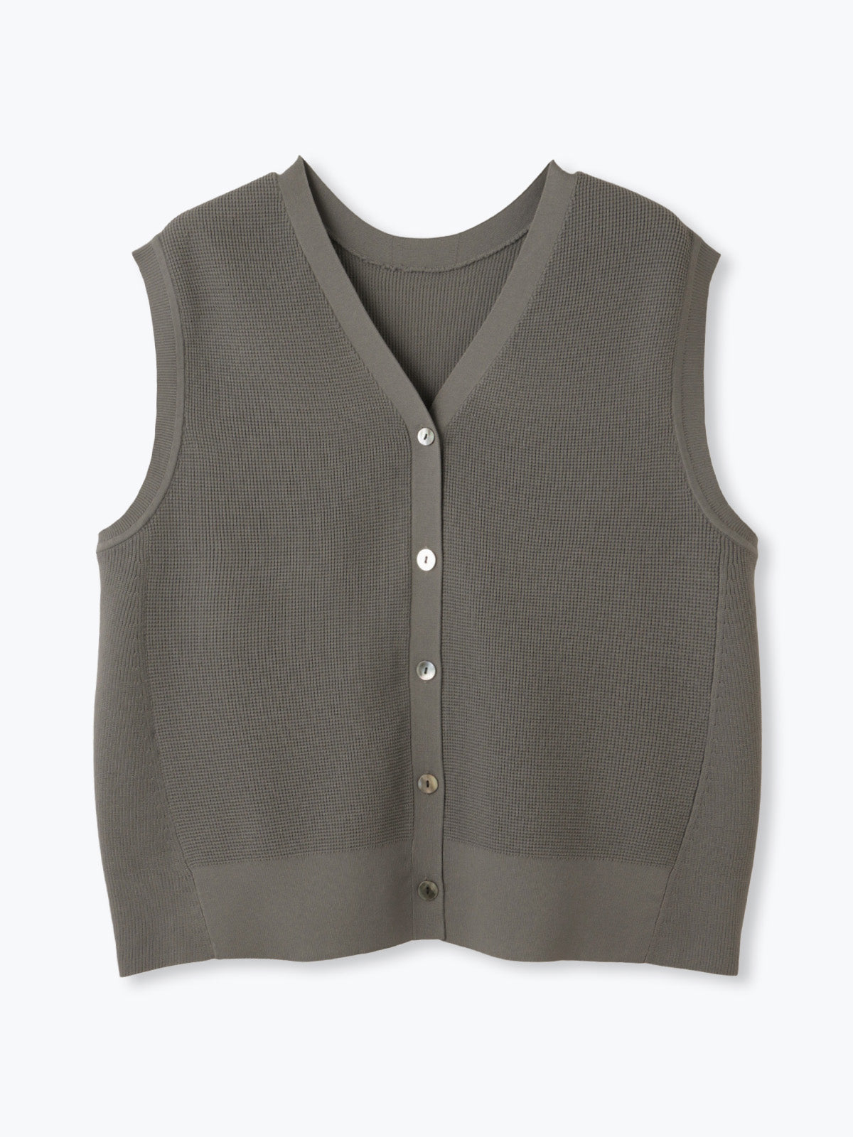 lelill レリル　ハイテク２WAYワッフルジレ