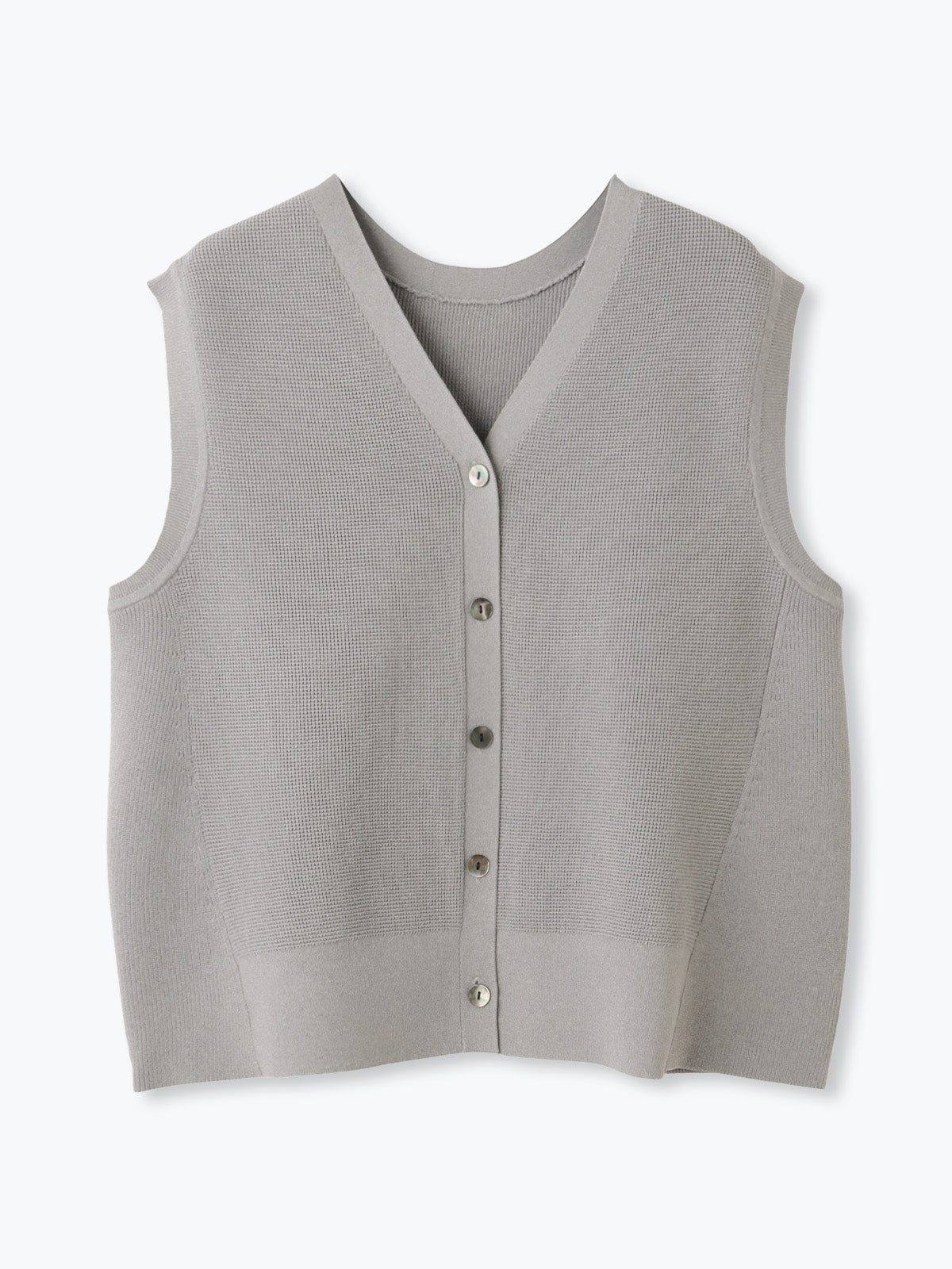 lelill レリル　ハイテク２WAYワッフルジレ