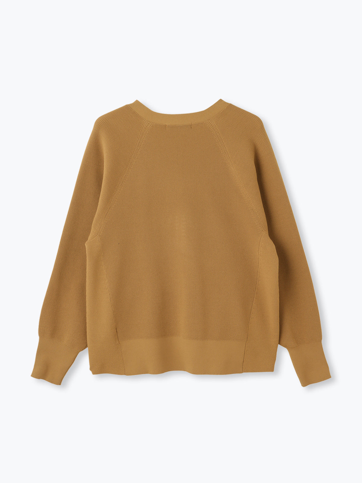 lelill レリル　ハイテクAラインワッフルカーデ