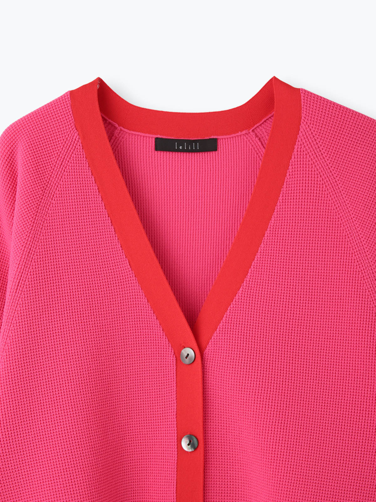 lelill レリル　Limited Color｜ハイテクAラインワッフルカーデ