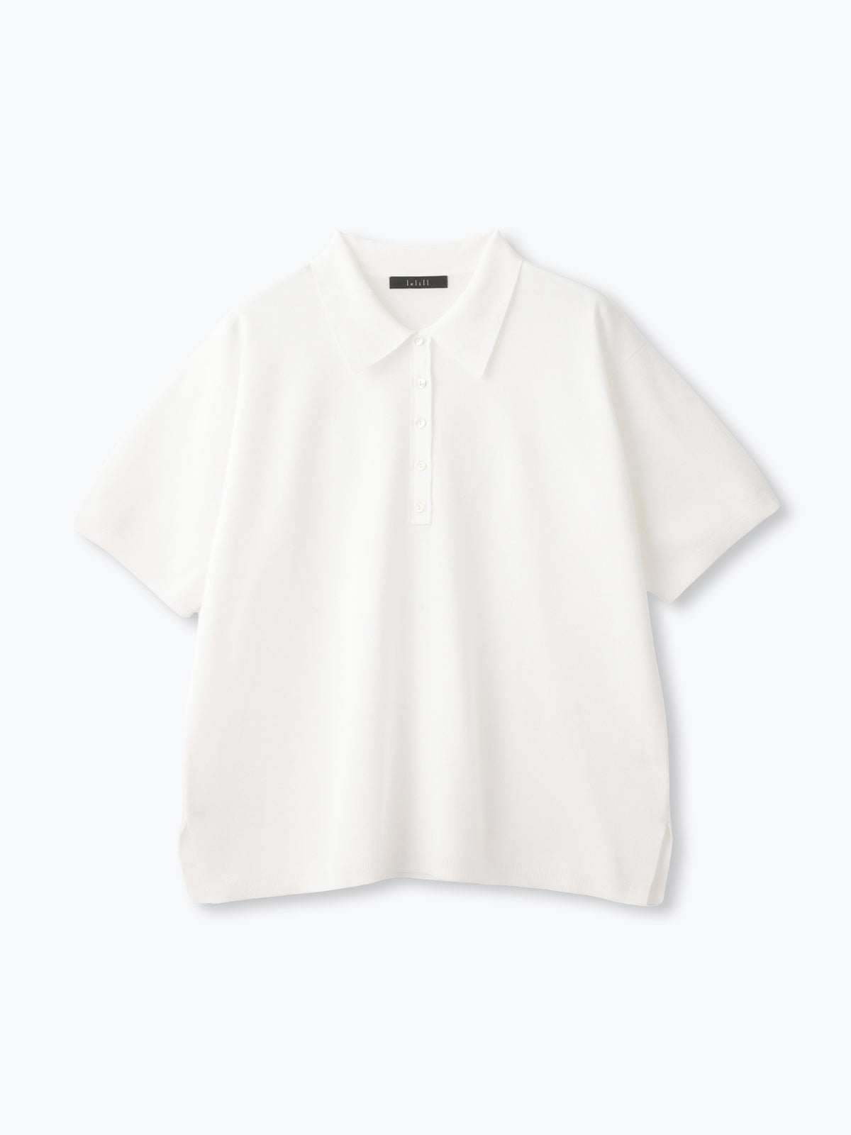 〈新色追加〉lelill レリル　THE HIGHTECH KNIT POLO