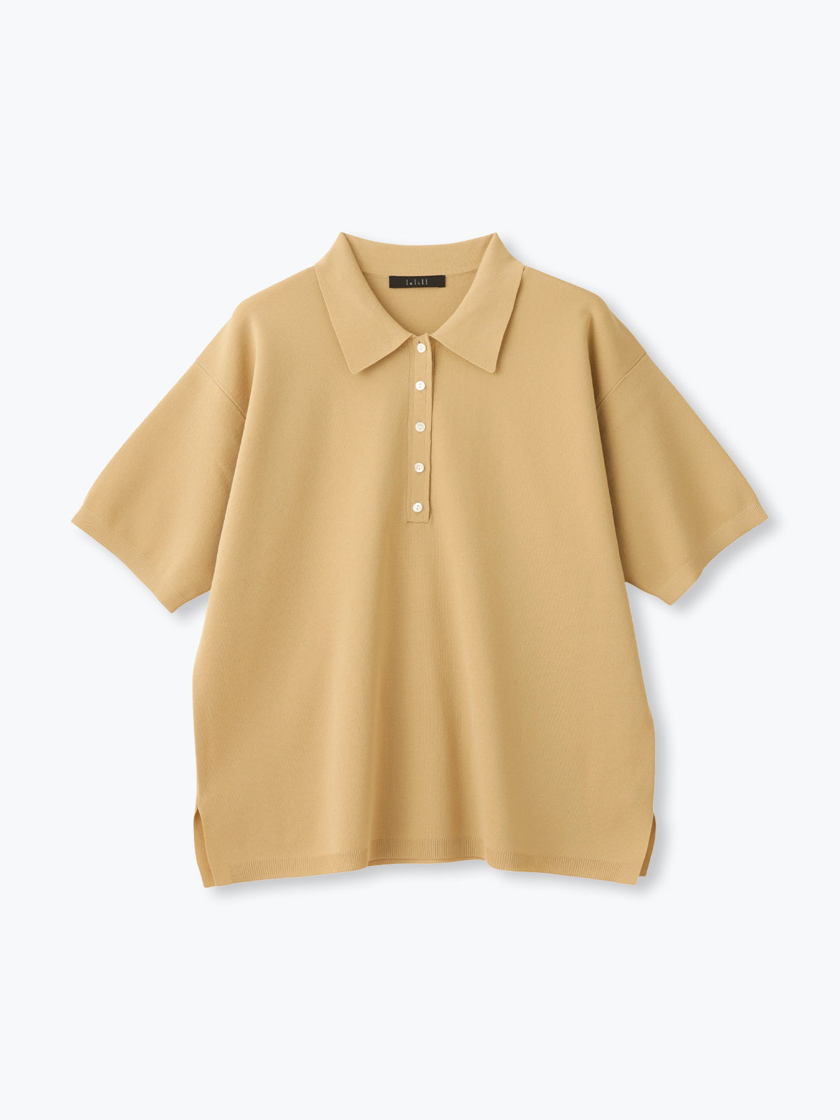 〈新色追加〉lelill レリル　THE HIGHTECH KNIT POLO