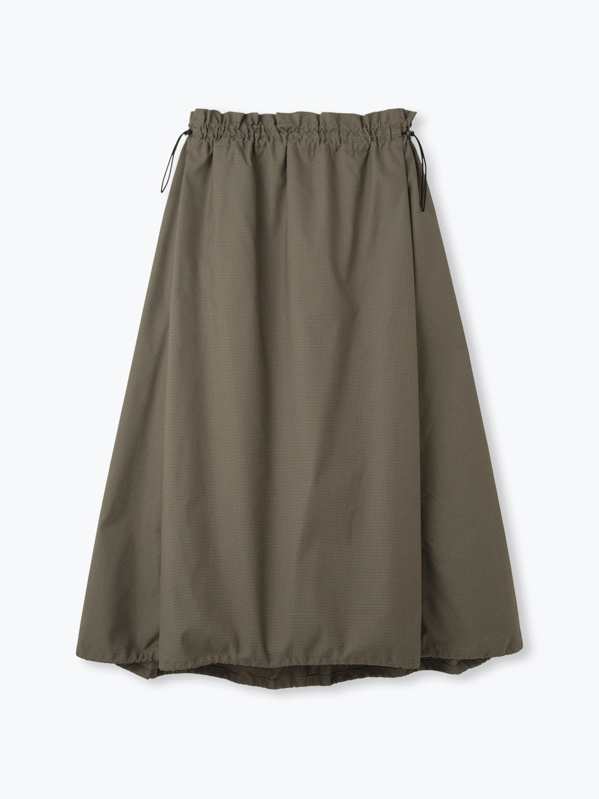 タグあり　lelill レリル　オールウェザーバルーンフレアースカート 36 lelill レリル【日本製】オールウェザーバルーンフレアースカート