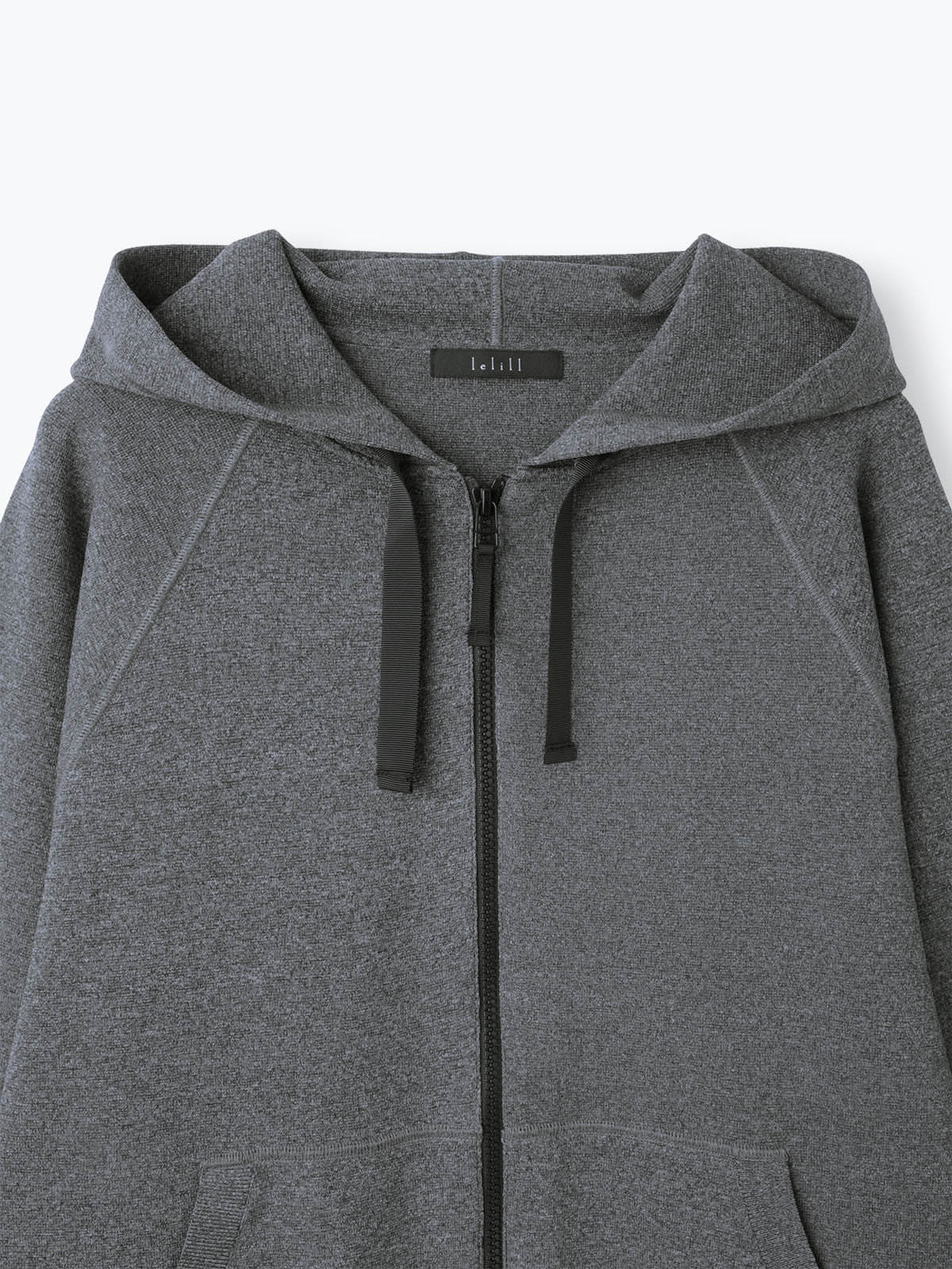"NEW ARRIVAL" lelill レリル　THE HIGHTECH　KNITHOODIE