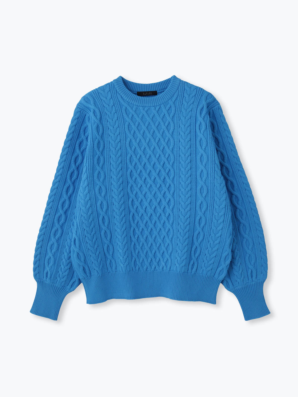 lelill レリル　ハイテク　アランニット