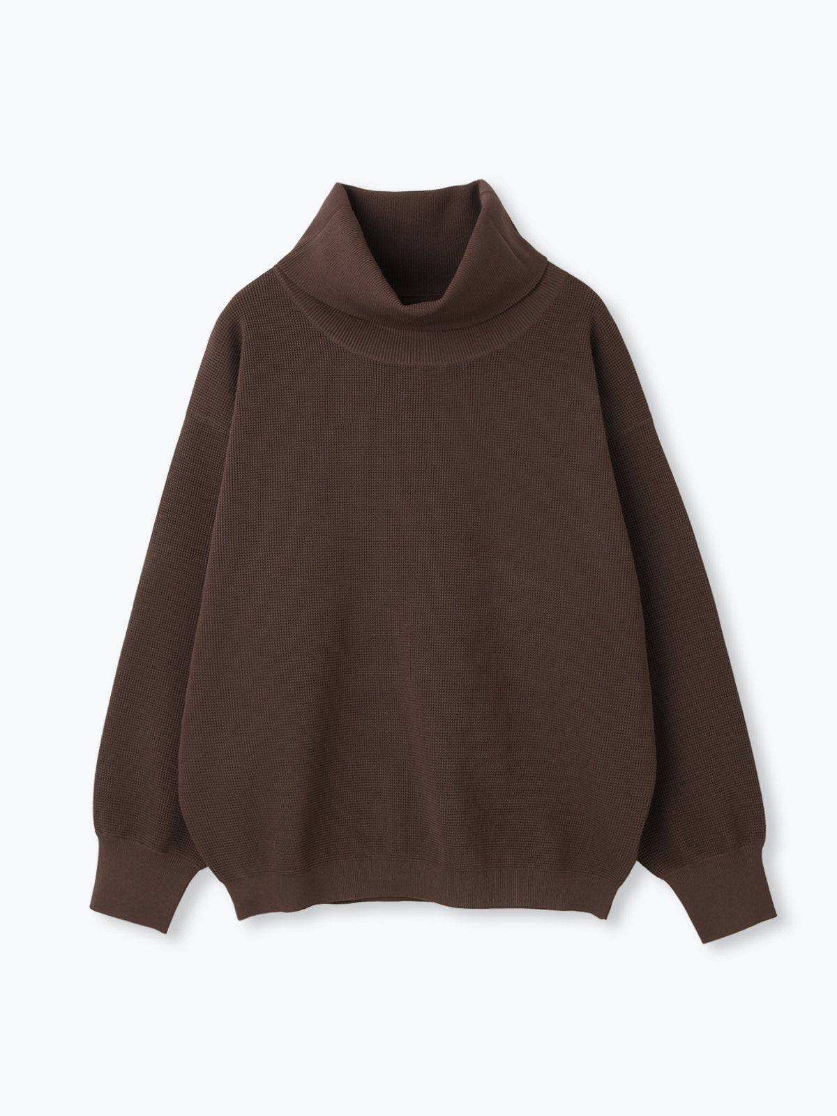 ralu★完売人気アイテム★ワッフルタートルニット lelill レリル ハイテクワッフルタートル