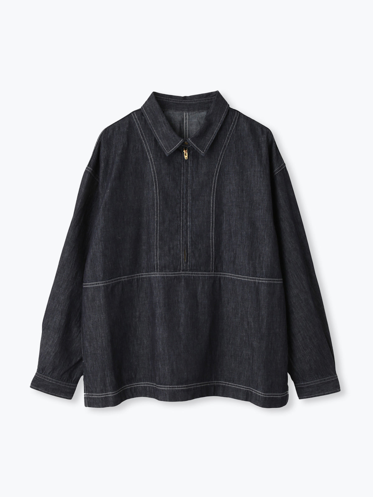 lelill レリル　ワークプルオーバーシャツ