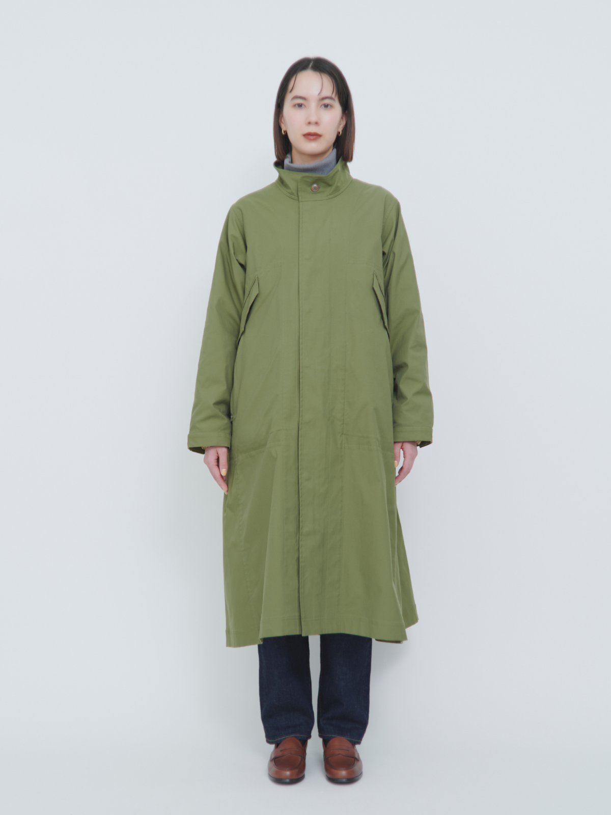 lelill レリル　4WAY バックタックモッズコート