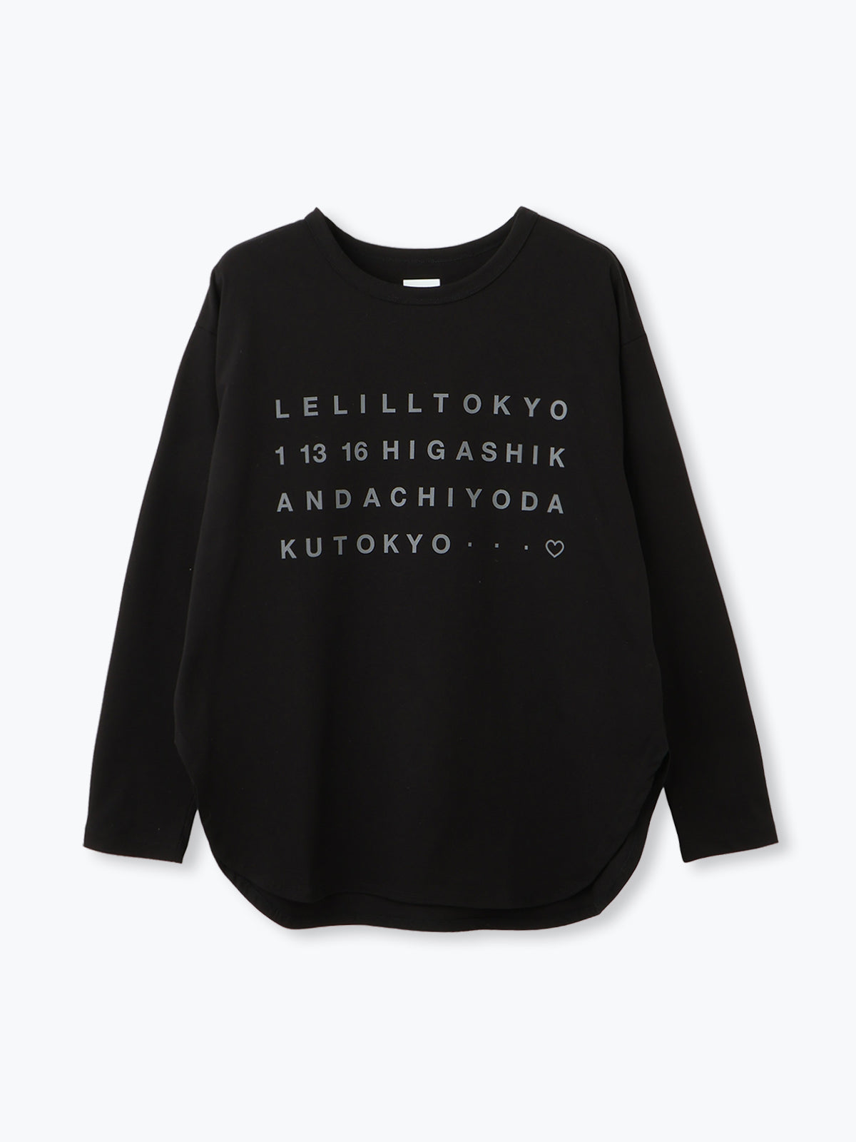 lelill レリル BASIC L/S プリントT③