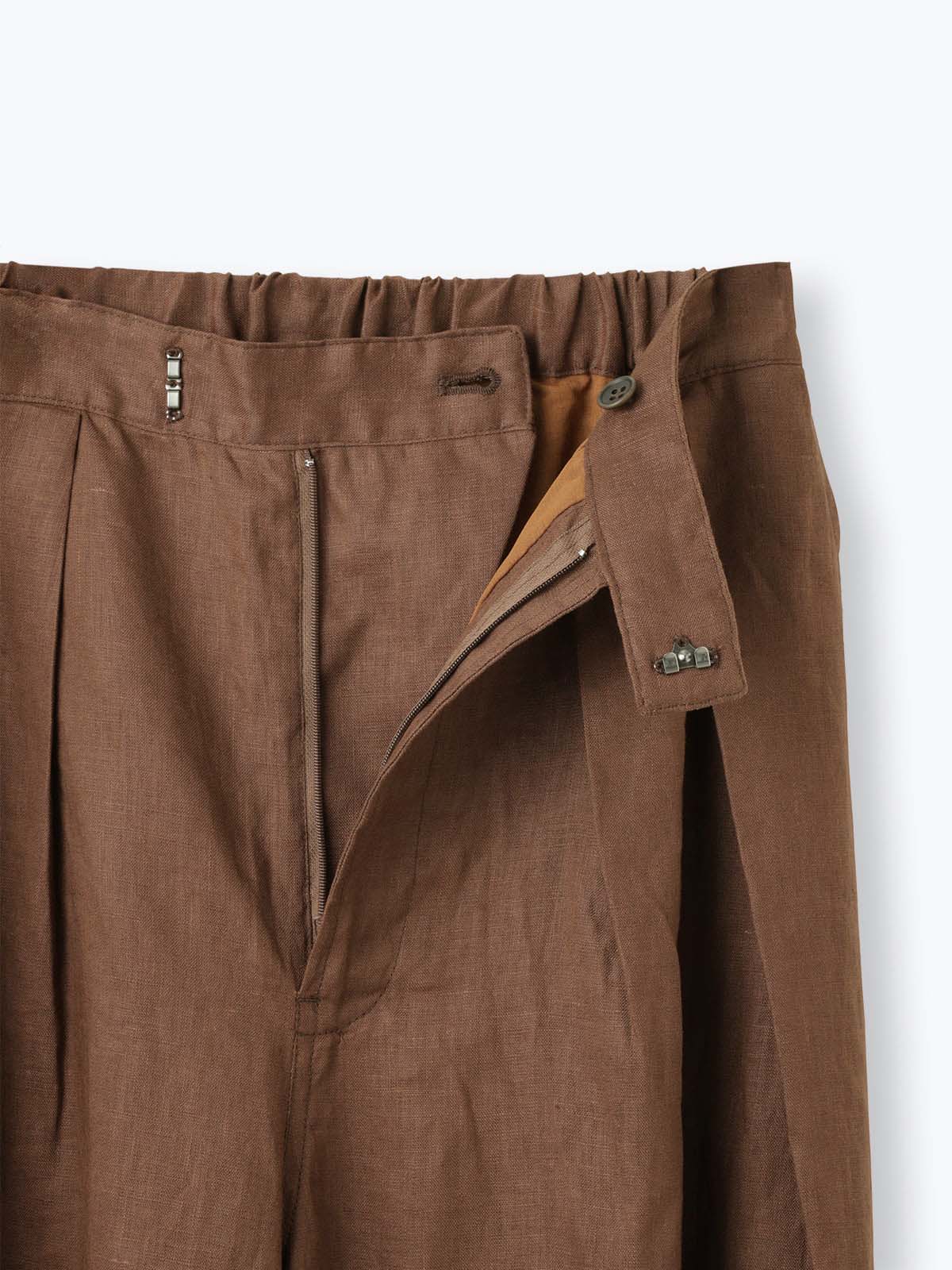 lelill レリル リネンスーパーワイドPANTS