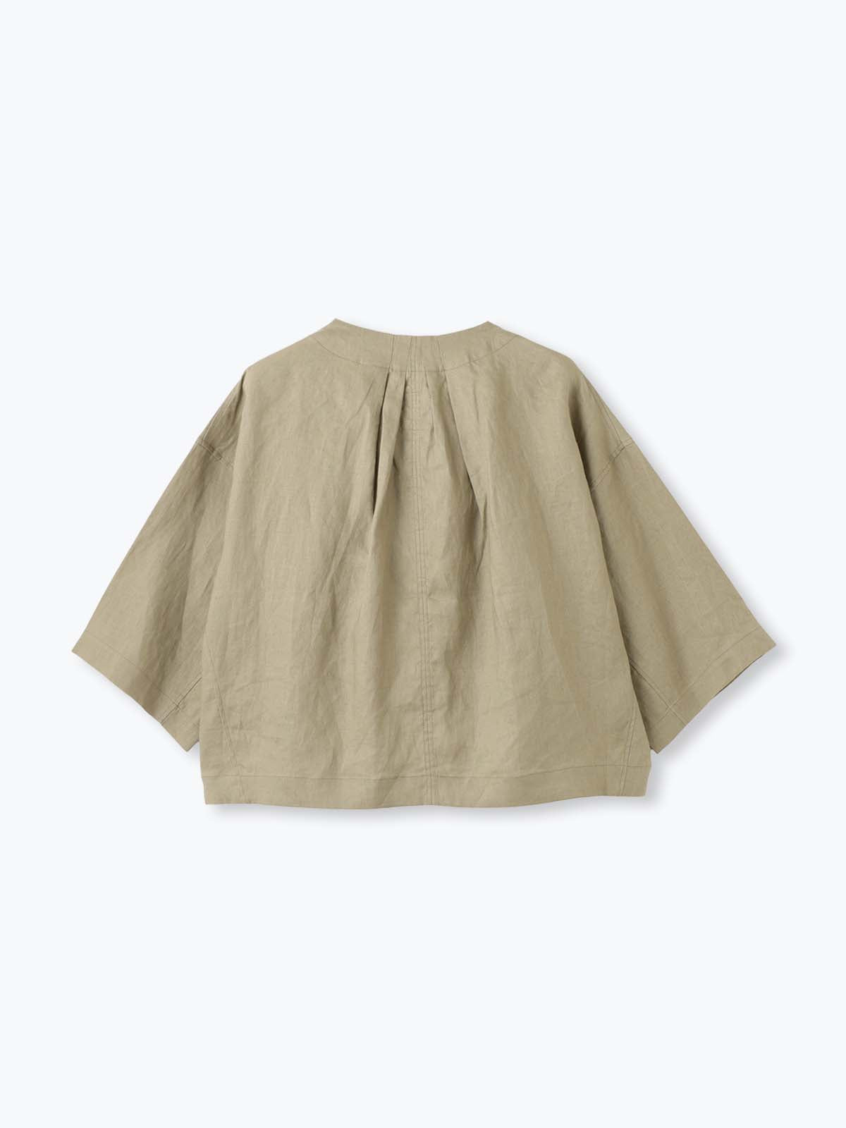 limited price 対象外】lelill レリル リネンタックボレロ