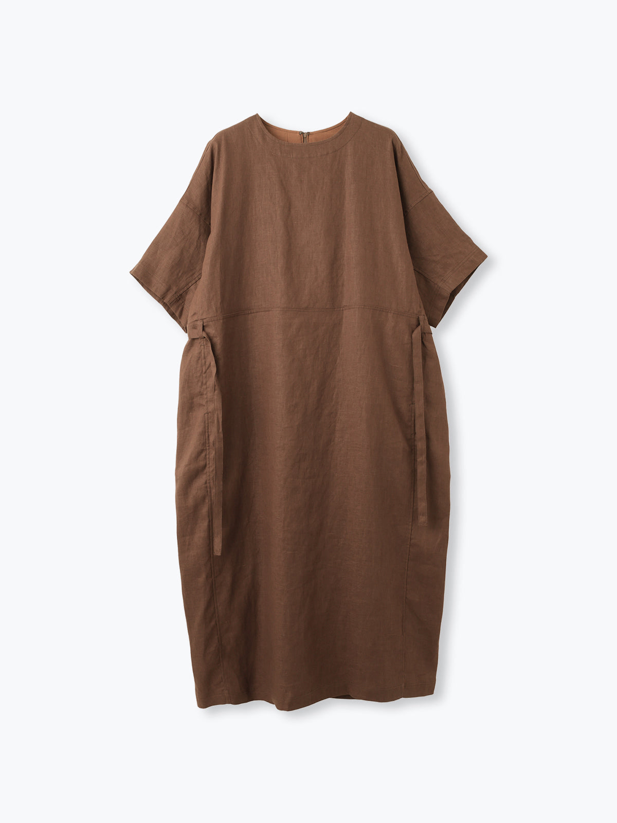 定価2,8万＊美品 ロワズィール リネンサイド切替ワンピース 38