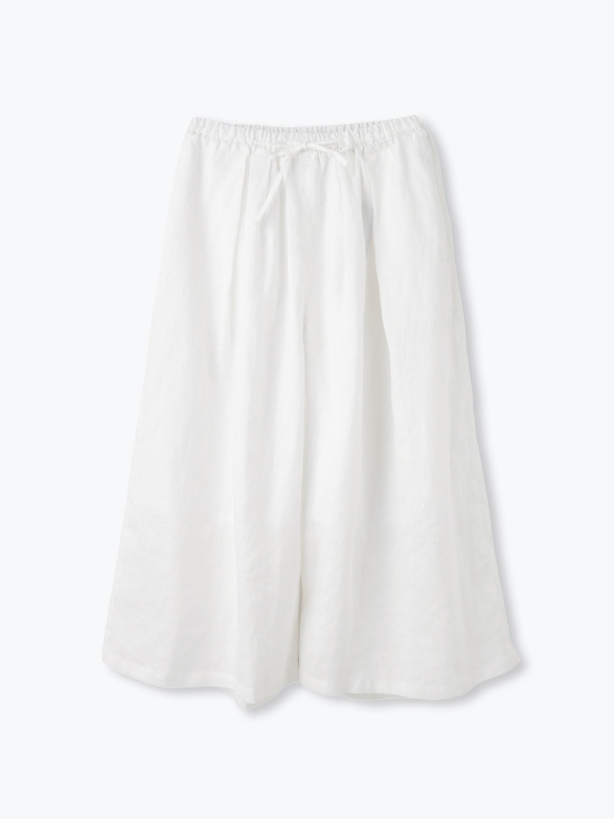 lelill レリル リネン アンクル ワイドPANTS