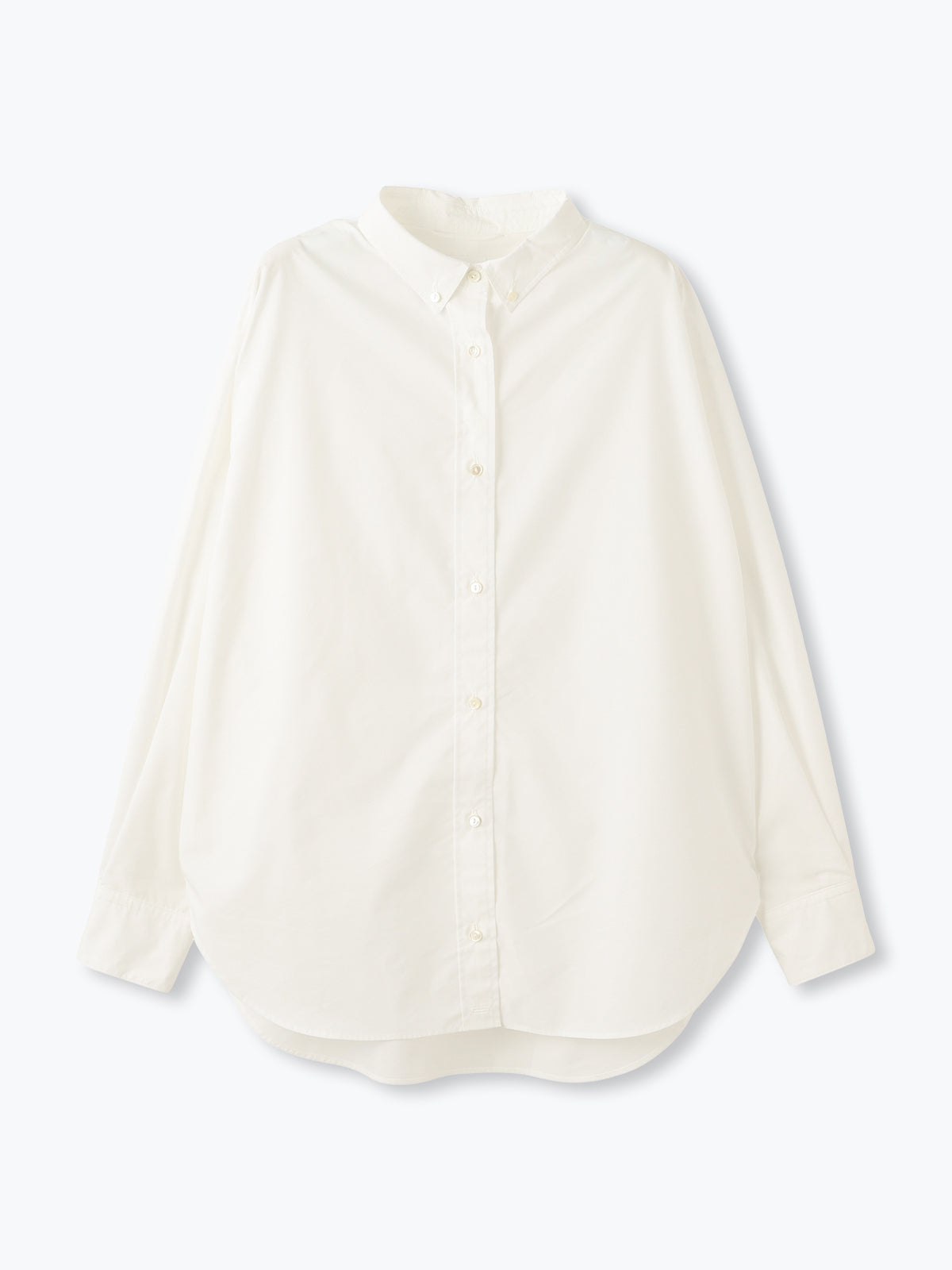 1009(どうぐ)POINT対象｜【直営店限定】lelill レリル オーガニックタイプライター ボタンダウンシャツ
