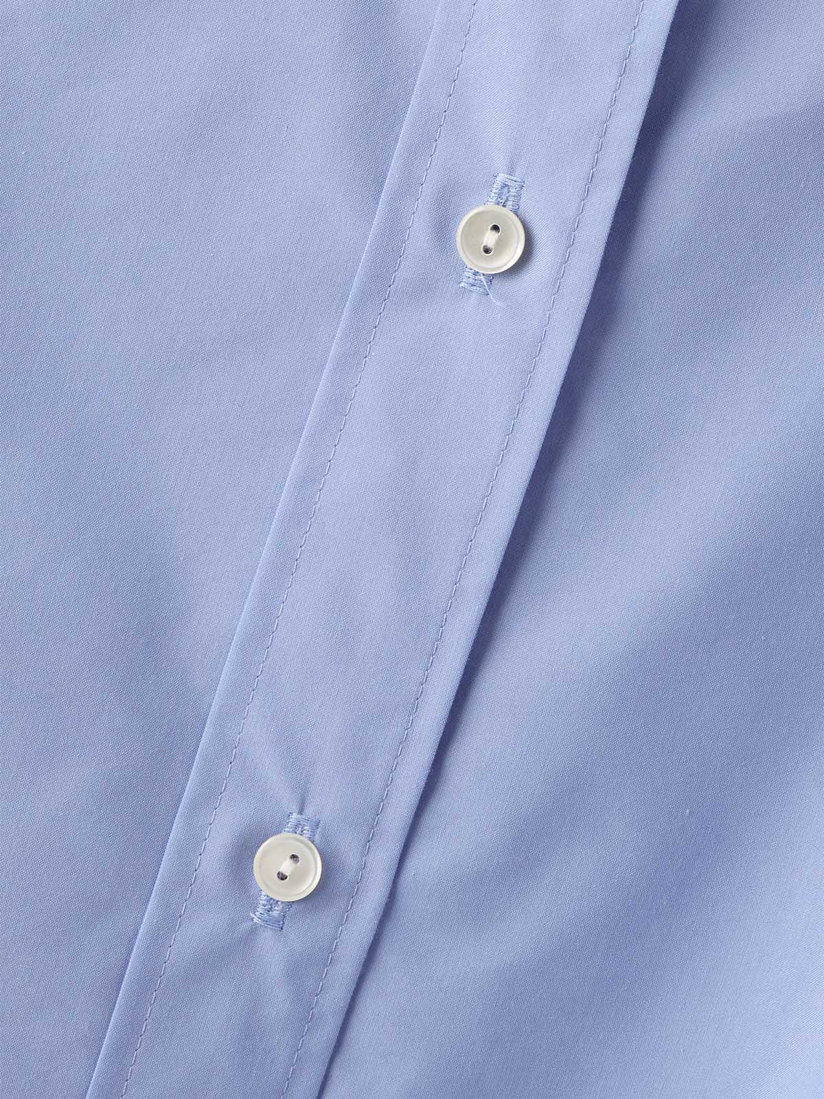 1009(どうぐ)POINT対象｜【直営店限定】lelill レリル オーガニックタイプライター ボタンダウンシャツ