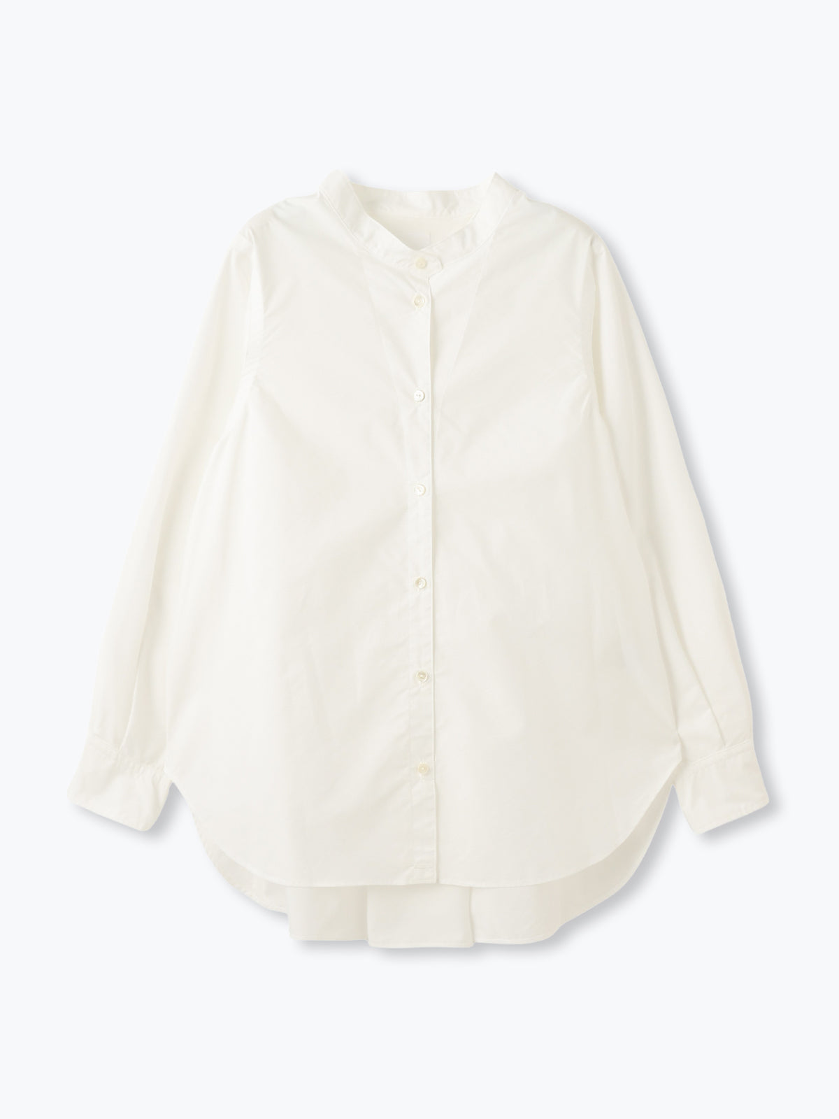 1009(どうぐ)POINT対象｜【直営店限定】lelill レリル オーガニックタイプライターフレアーシャツ