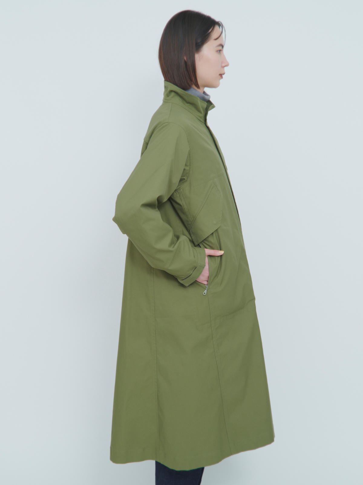 lelill レリル　4WAY バックタックモッズコート