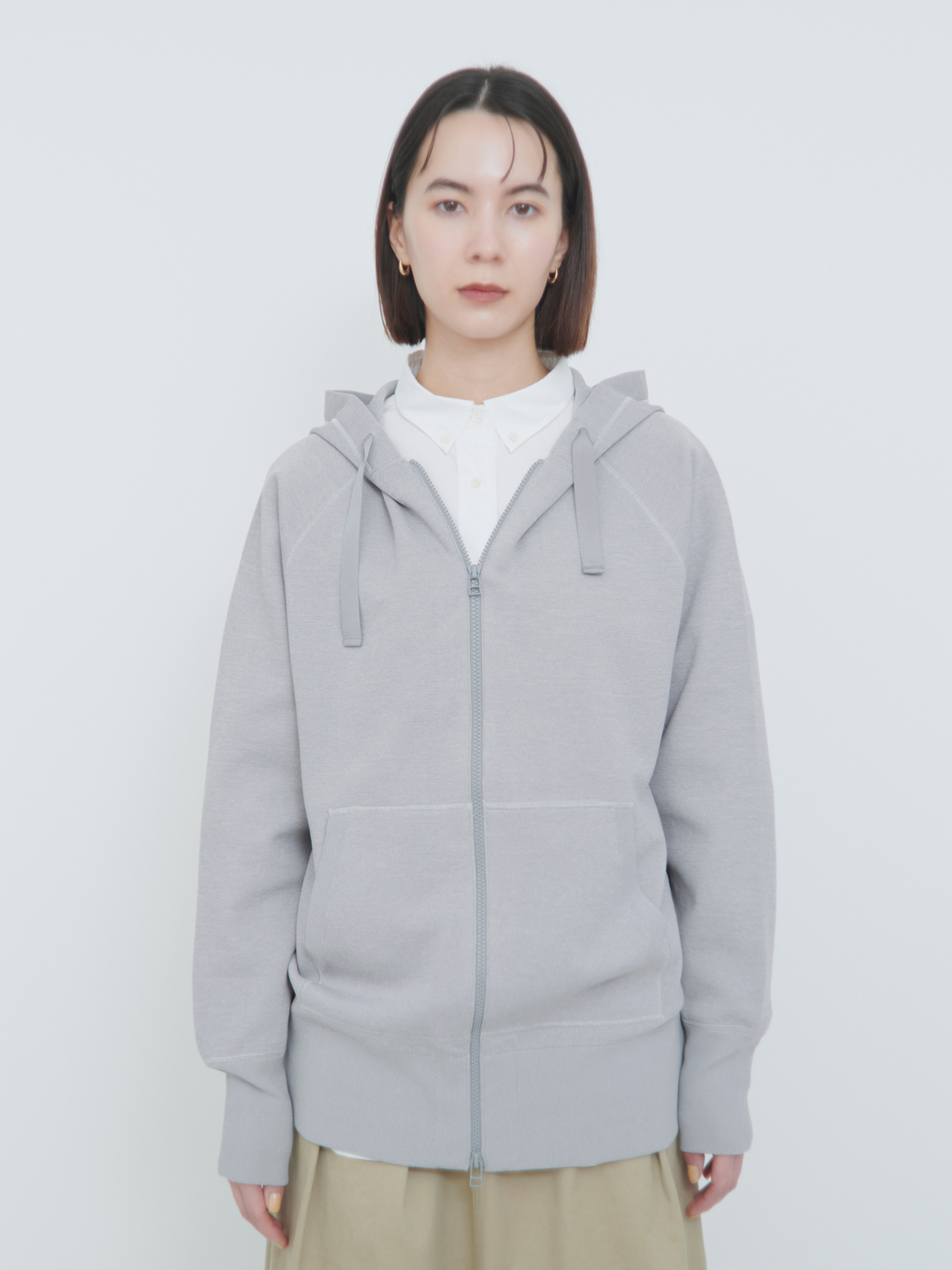 "NEW ARRIVAL" lelill レリル　THE HIGHTECH　KNITHOODIE