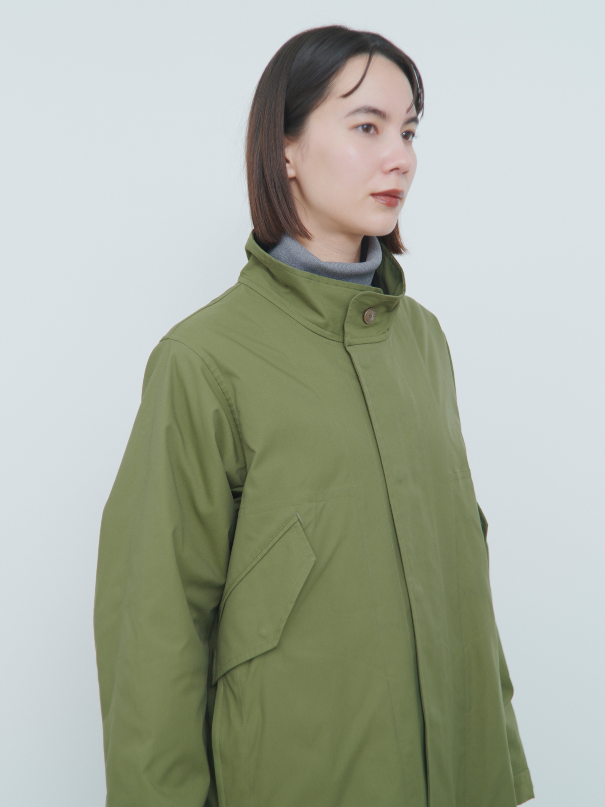 lelill レリル　4WAY バックタックモッズコート