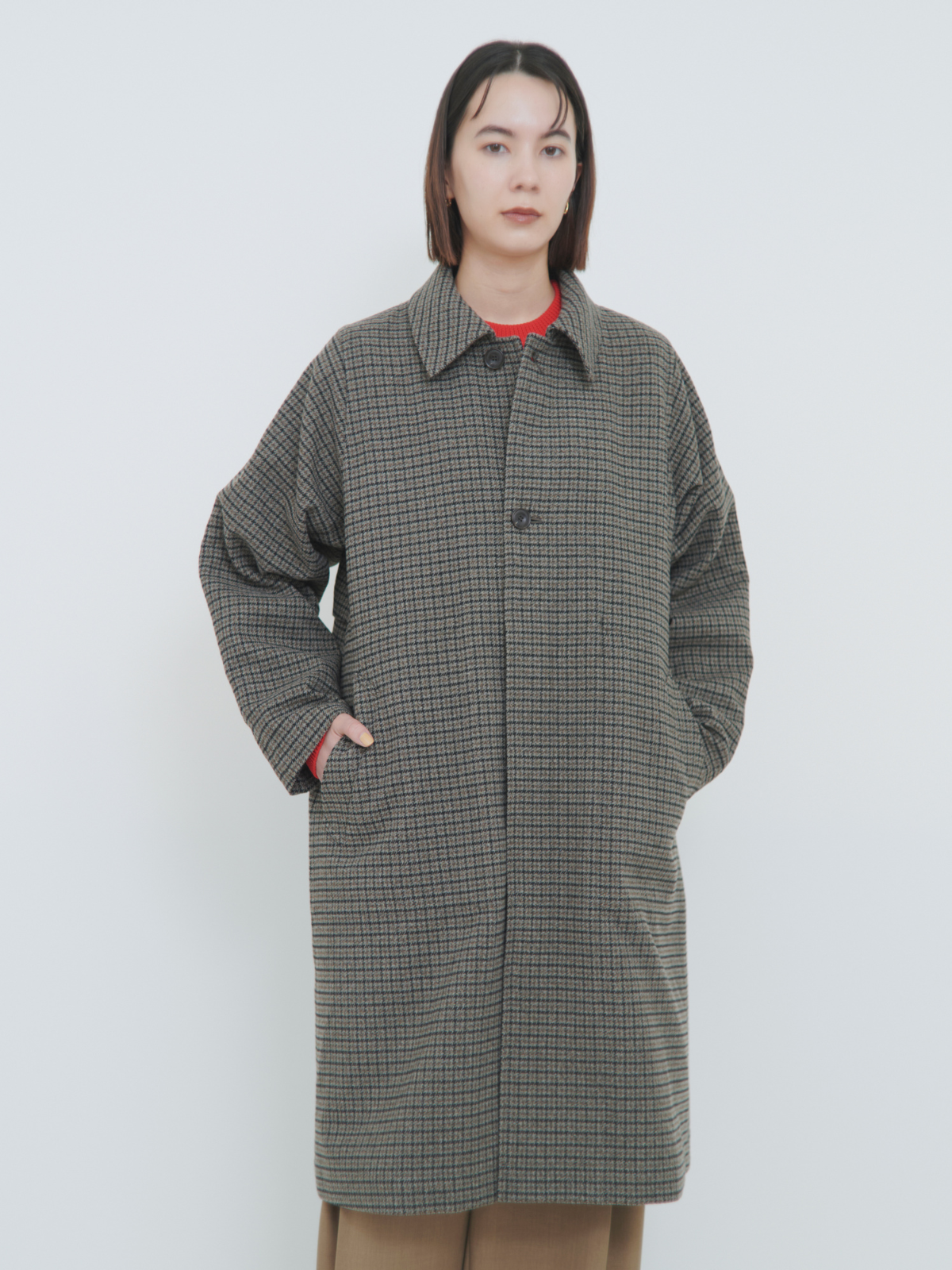 【予約商品・ノベルティ対象】lelill レリル　TECH BALMACAAN COAT