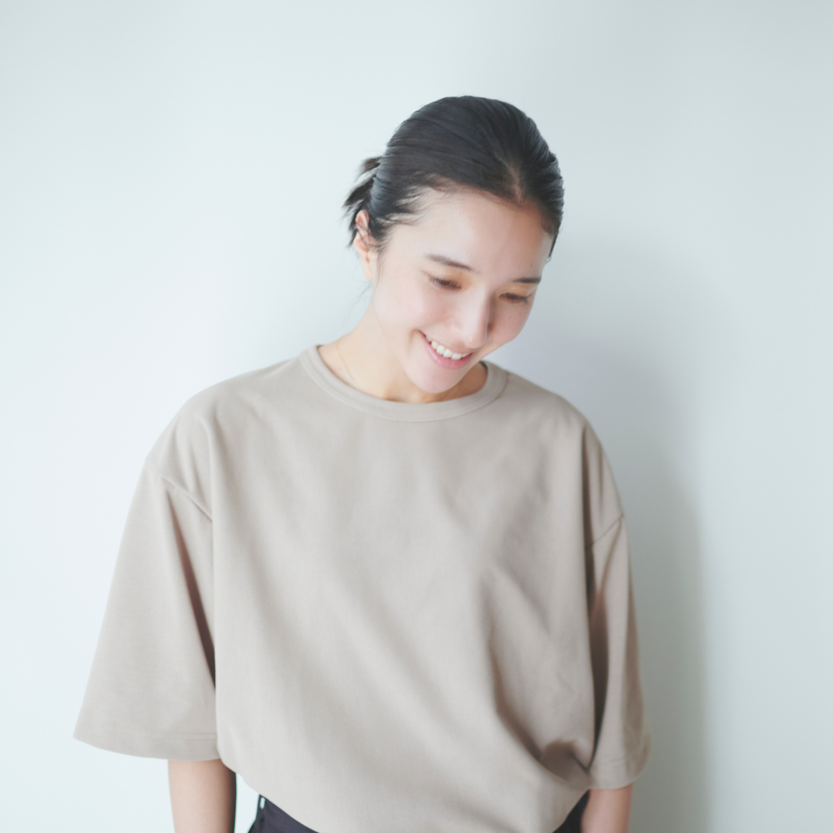 lelill レリル 【日本製】THE ハイテク BASIC T（オーバーサイズ）