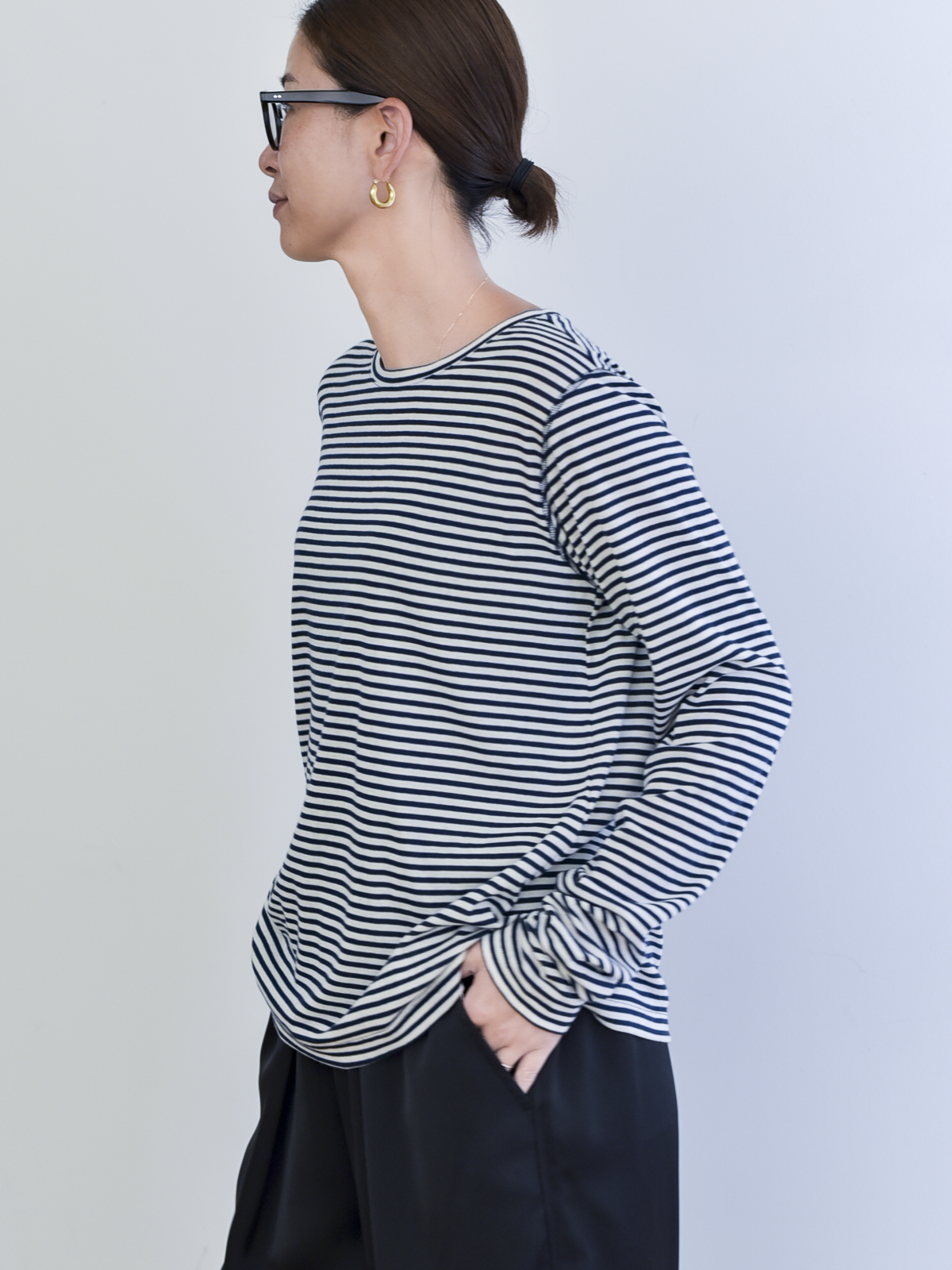 lelill レリル ベアフライス TOOLONG SLEEVE T(クルーネック)