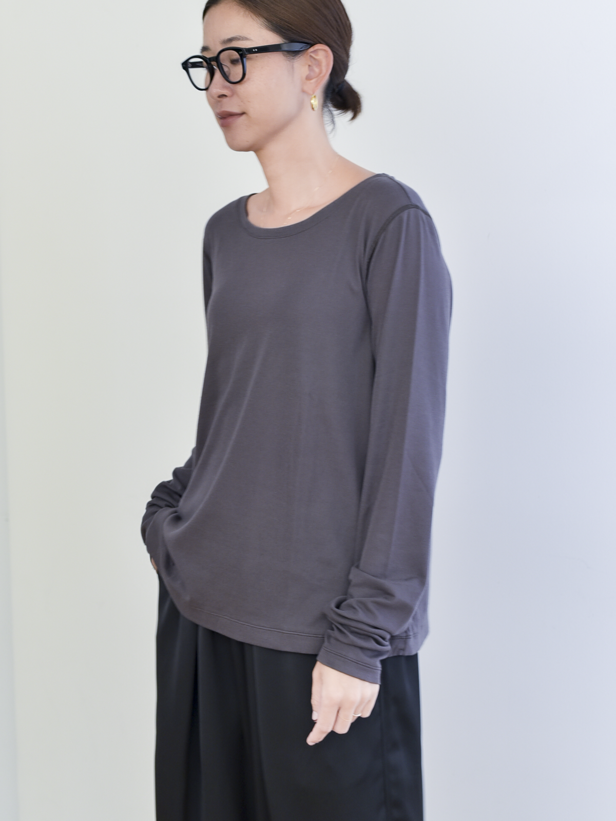 lelill レリル ベアフライス TOOLONG SLEEVE T(ラウンドネック)
