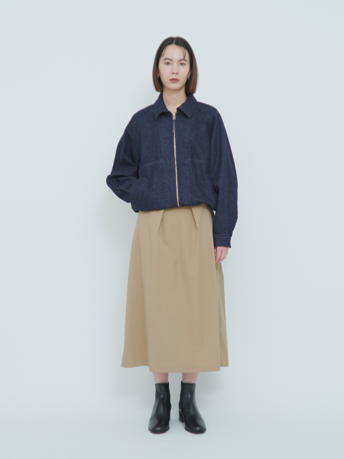 "NEW ARRIVAL" lelill レリル　バックタックドリズラージャケット