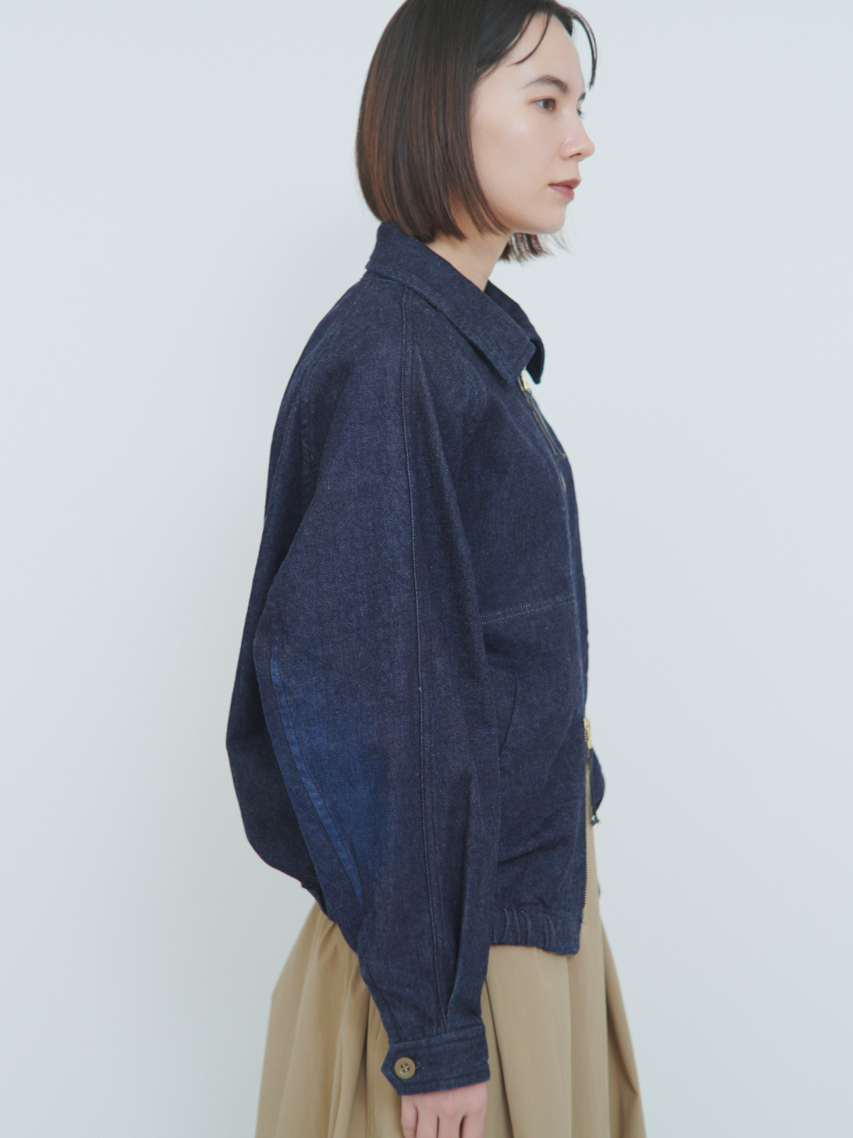 "NEW ARRIVAL" lelill レリル　バックタックドリズラージャケット