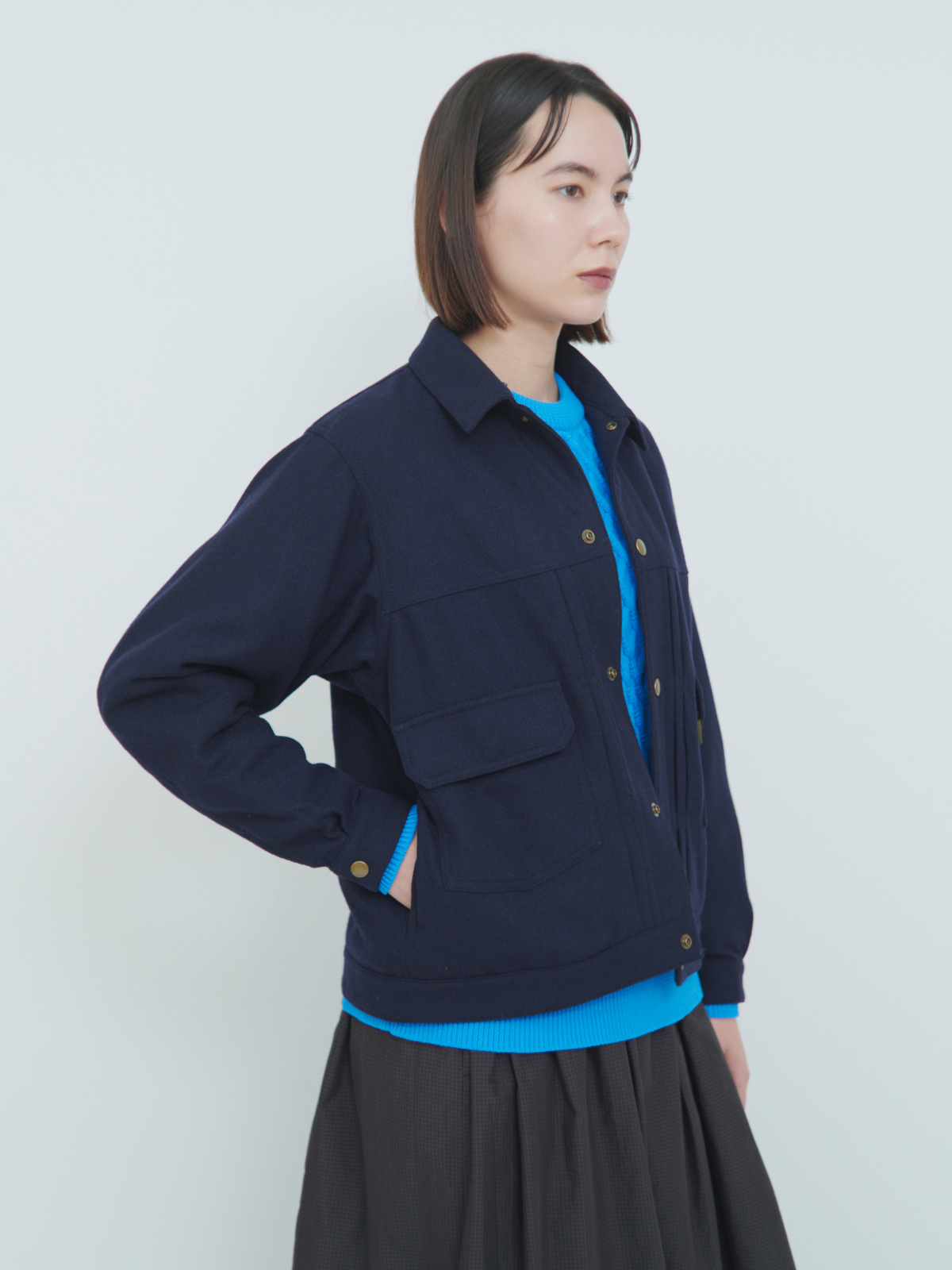 lelill レリル　WOOL G ジャン