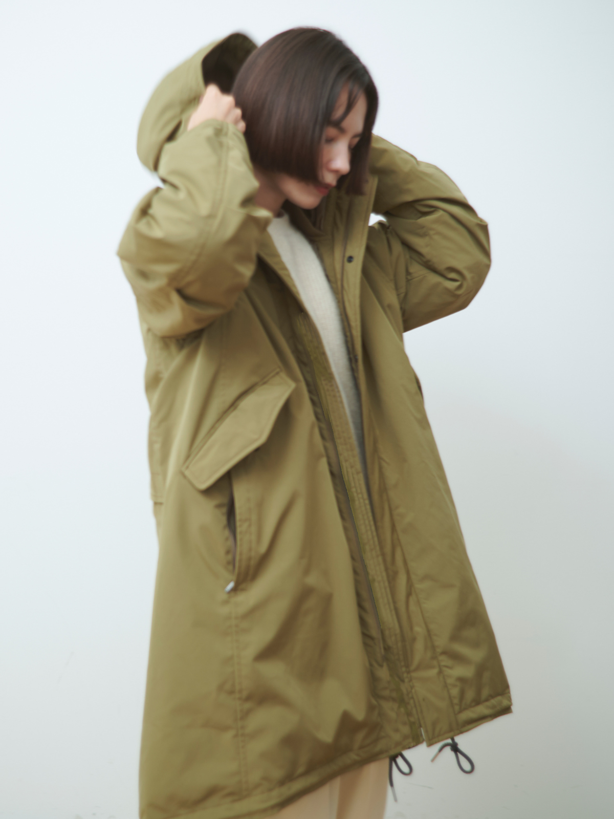 lelill レリル　ユーティリティーモッズコート