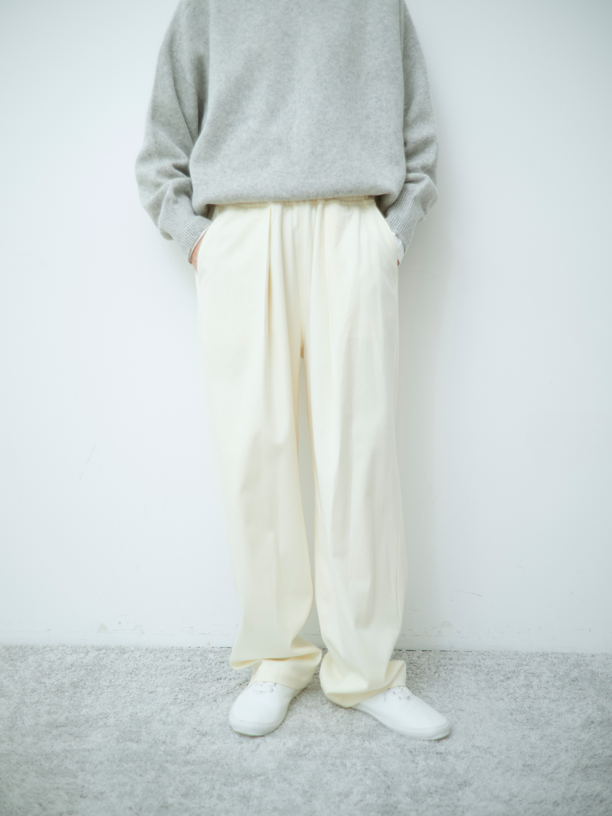 lelill レリル　イージータックワイドパンツ