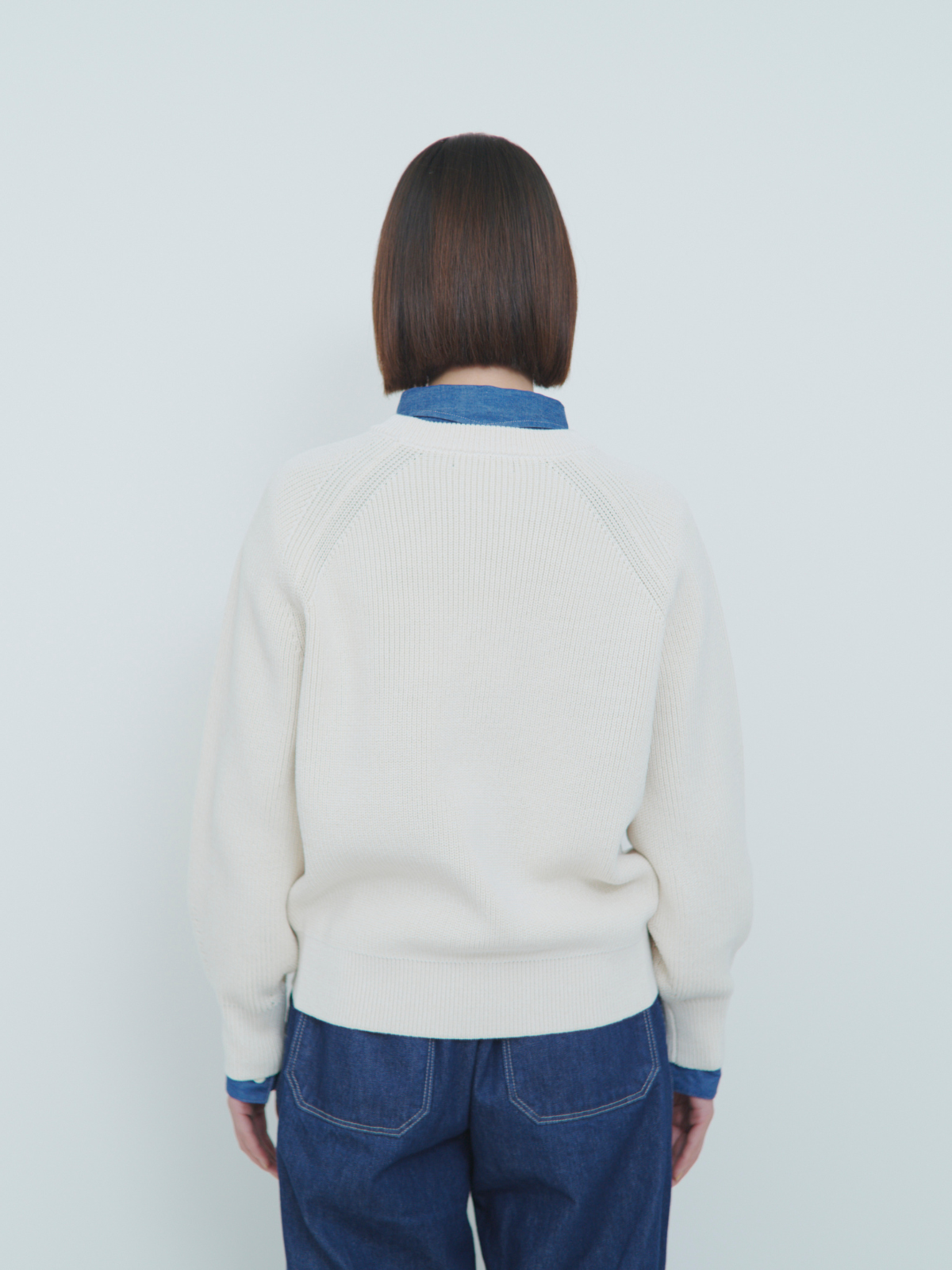 lelill レリル　ドライプレーティング畦プルオーバー