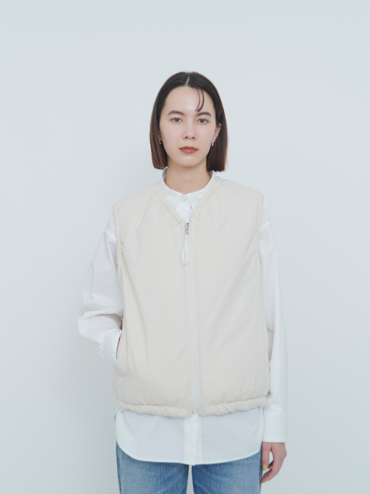 lelill レリル 3レイヤー ベーシック ブルゾン　未使用品　オケージョン lelill レリル 3レイヤー ベーシック ブルゾン 未使用品