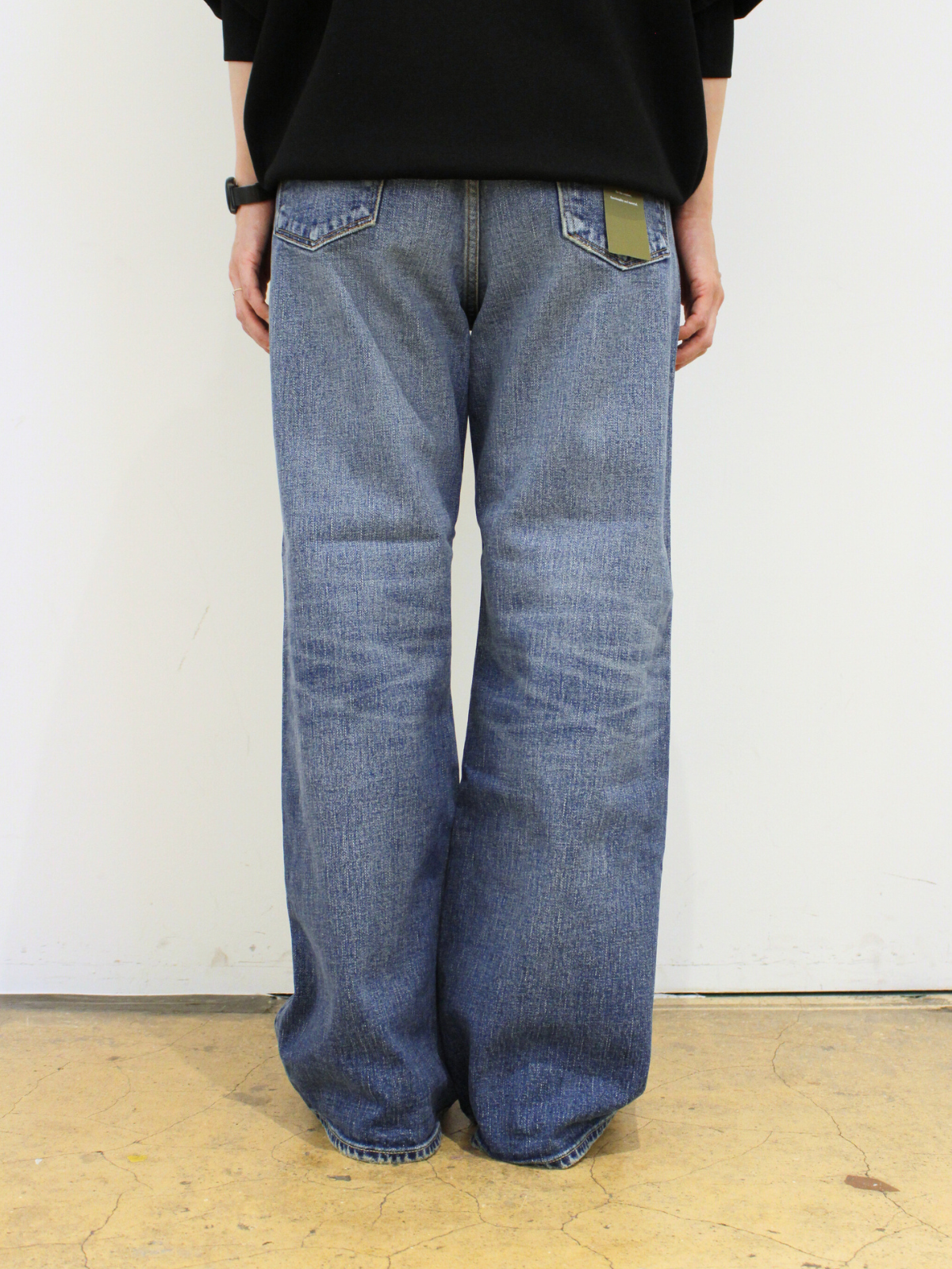 lelill レリル　【日本製】THE DENIM BAGGY VINTAGE　