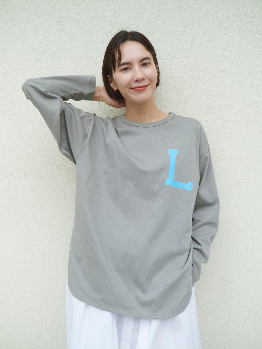 lelill レリル BASIC L/S プリントT①