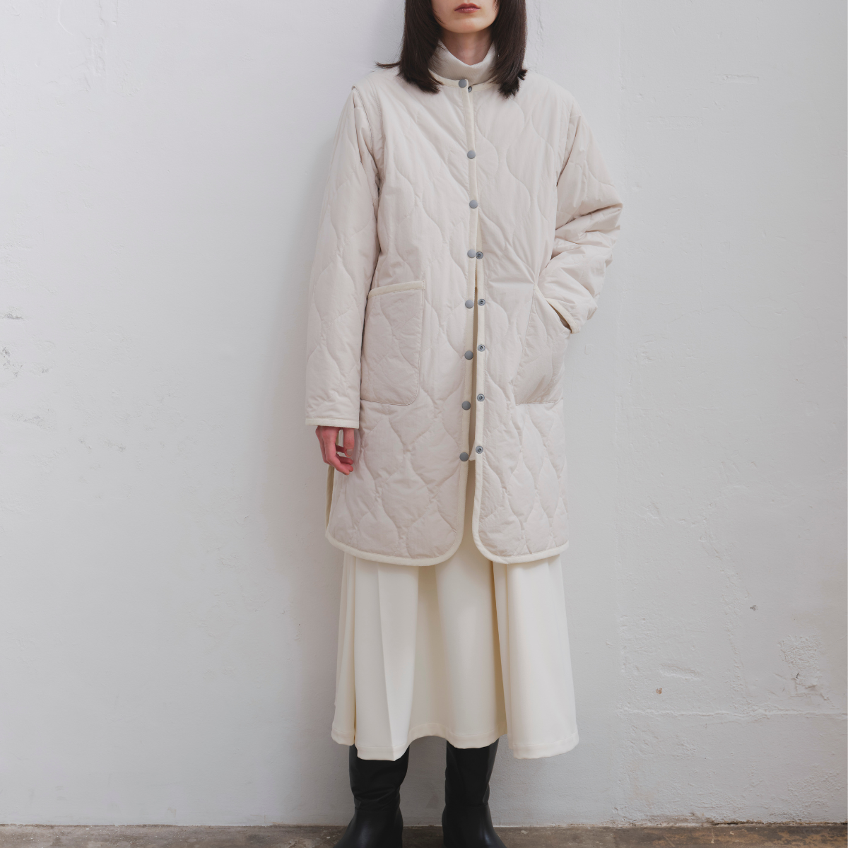 リトルイーグル/ホワイトロングコート リトルイーグル/ホワイトロングコート リトルイーグル/ホワイトロング