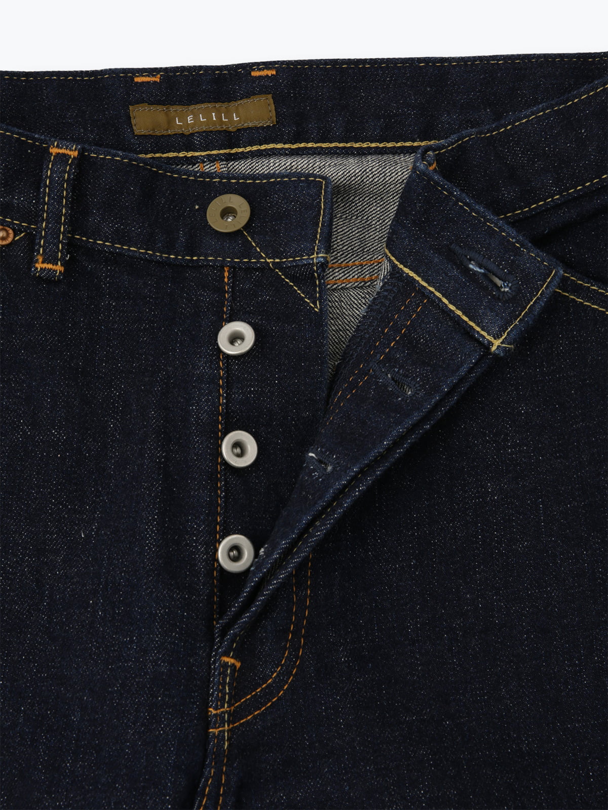 lelill レリル　【日本製】THE DENIM STRAIGHT 　