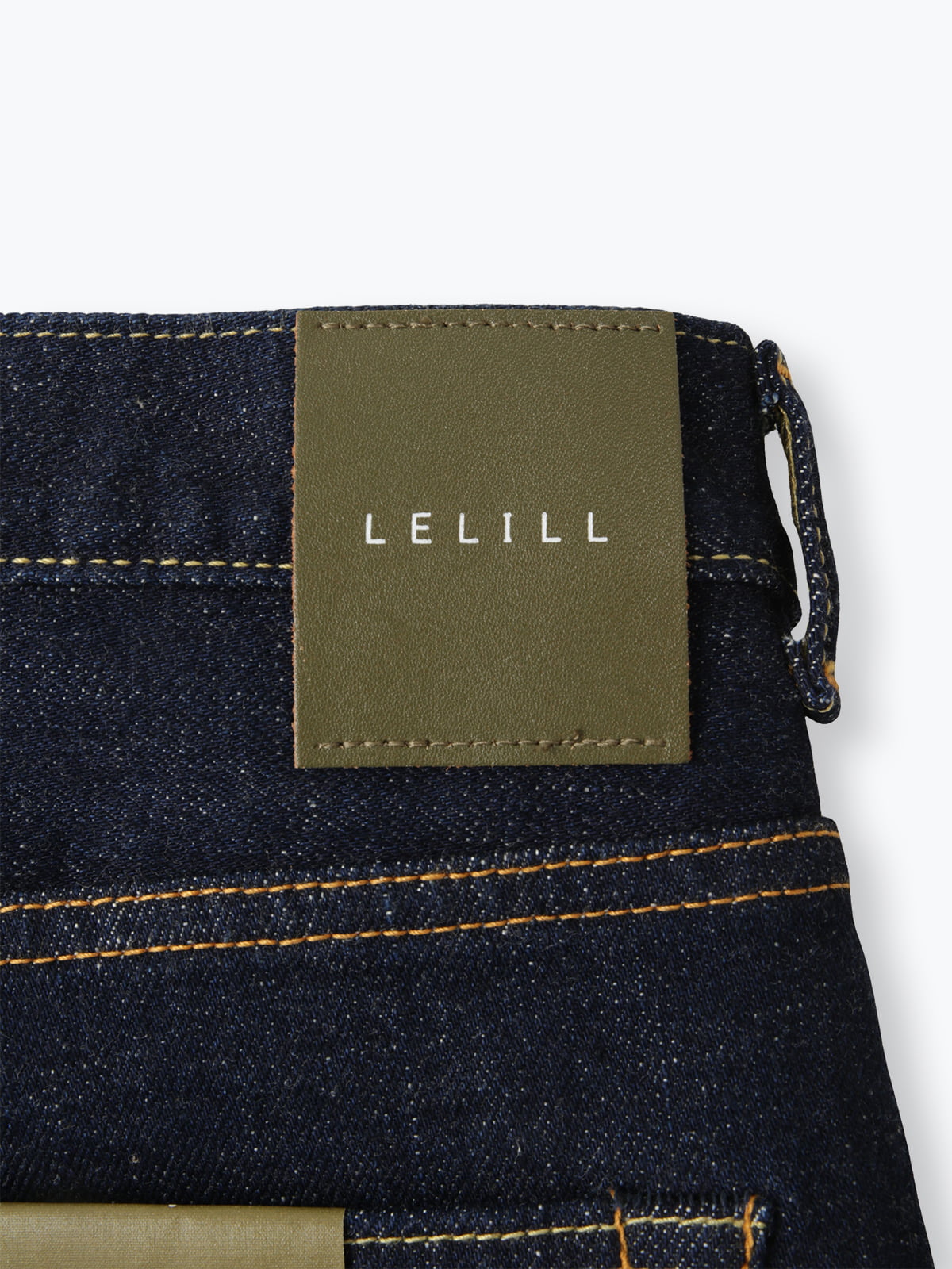 lelill レリル　【日本製】THE DENIM STRAIGHT 　