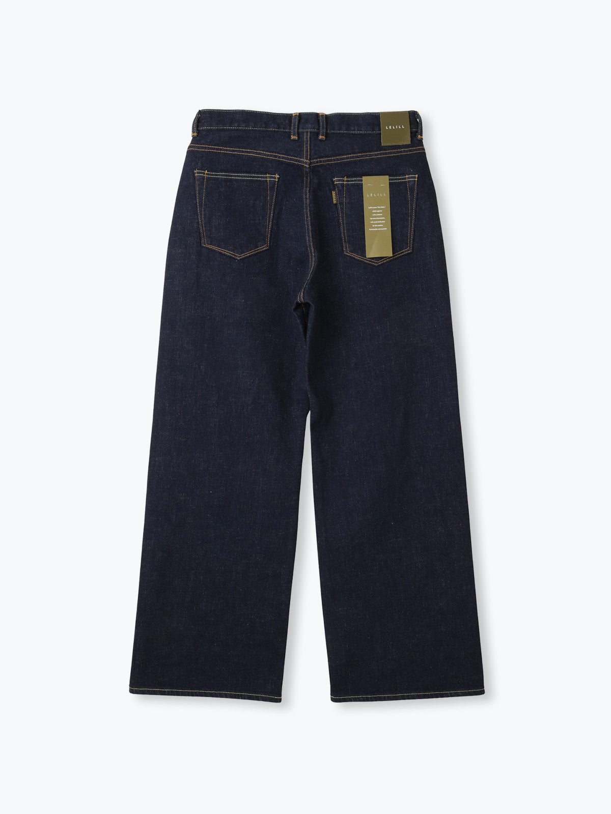 lelill レリル　【日本製】THE DENIM BAGGY