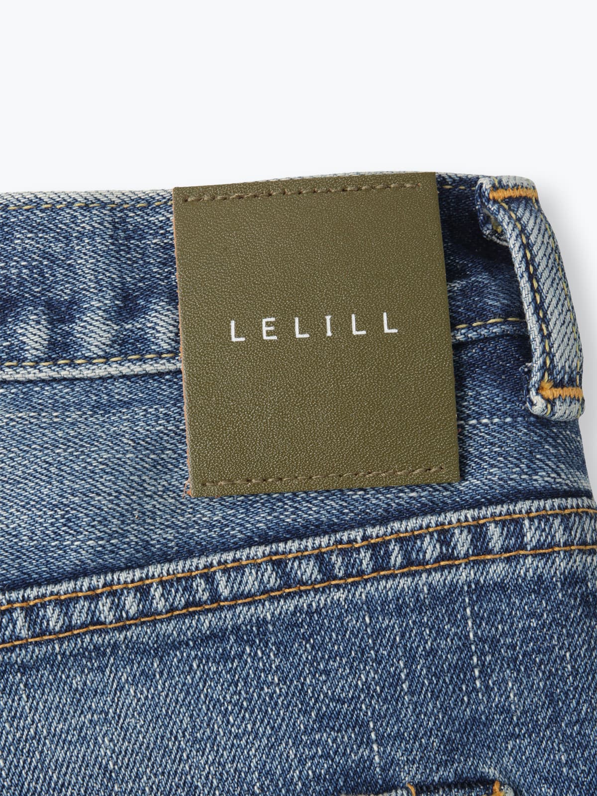 lelill レリル　【日本製】THE DENIM STRAIGHT VINTAGE