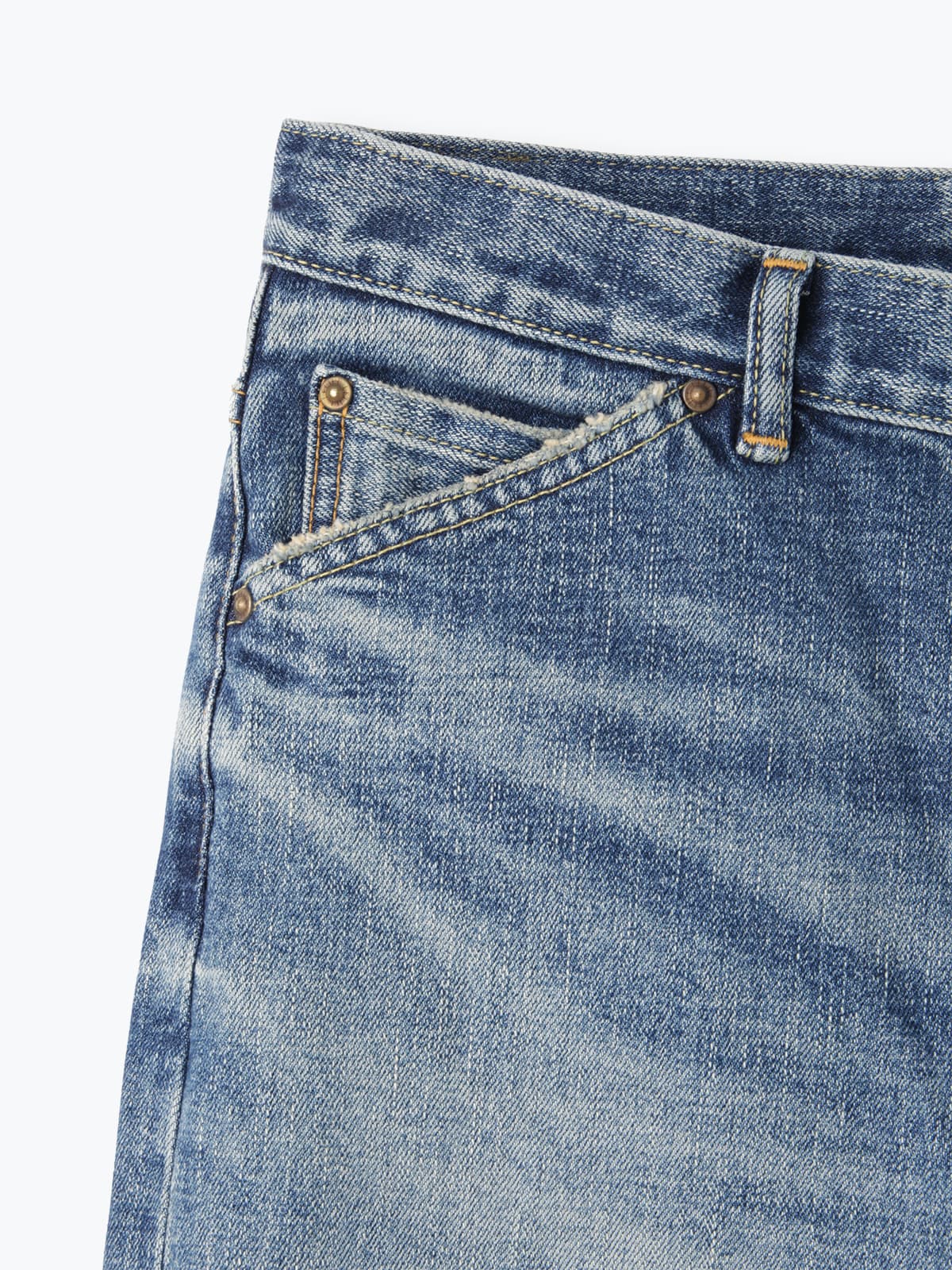 lelill レリル　【日本製】THE DENIM STRAIGHT VINTAGE