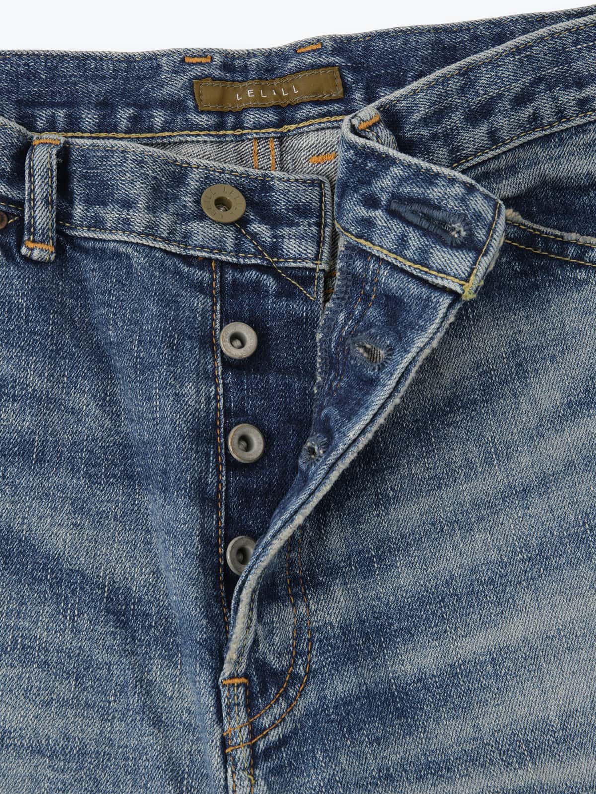 lelill レリル　【日本製】THE DENIM STRAIGHT VINTAGE