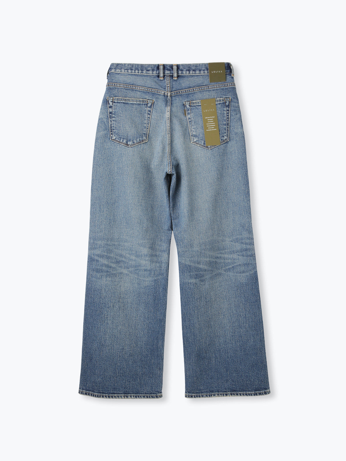 lelill レリル　【日本製】THE DENIM BAGGY VINTAGE　