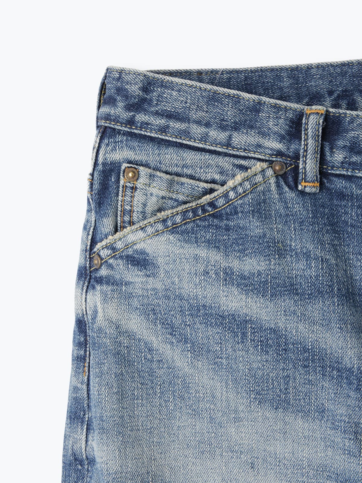lelill レリル　【日本製】THE DENIM BAGGY VINTAGE　