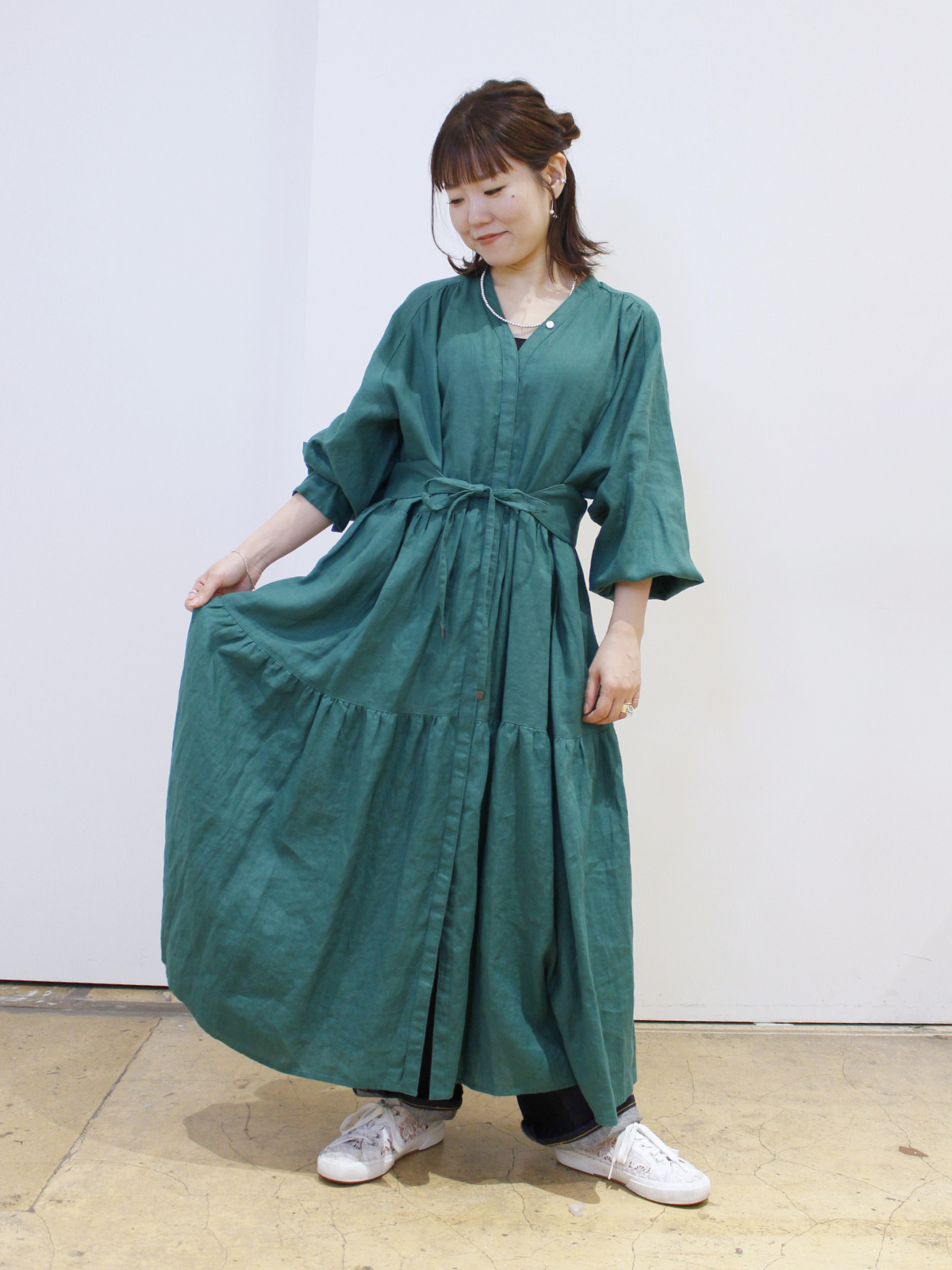 夏のおためしレリル｜秋本⑧リッチなリネンを贅沢な分量で☆お気に入りＯＰに仲間入りさせてください♪