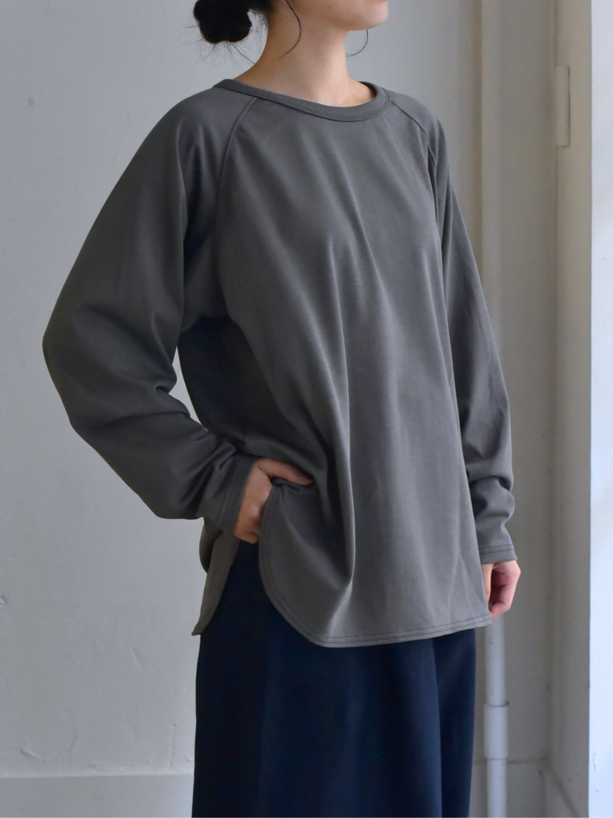 日本製｜ベーシックラグランロングスリーブ THE BASIC LONG SLEEVE T-SHIRT