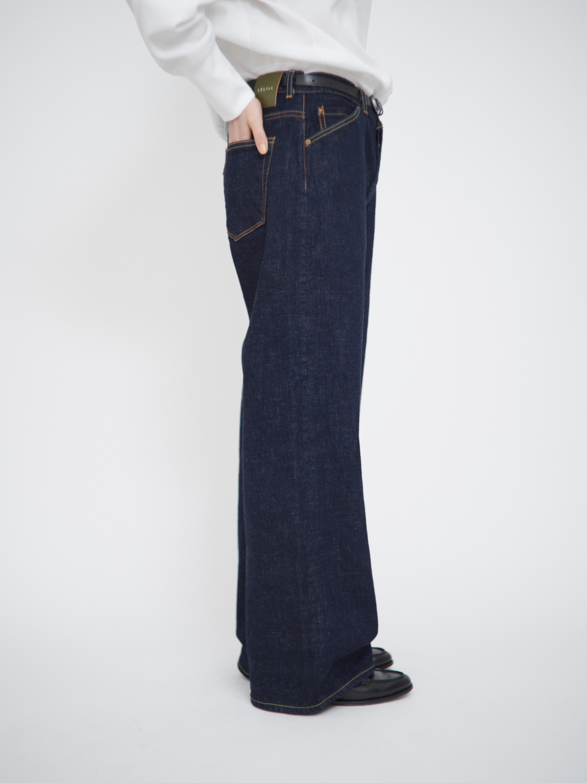 lelill レリル　【日本製】THE DENIM BAGGY